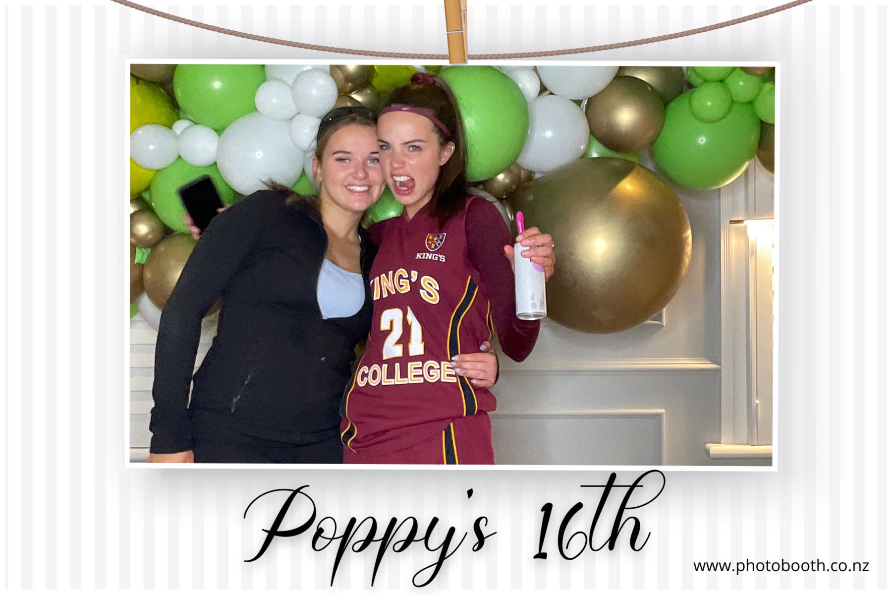 Poppy's 16th | View more photos from the event at gallery.photobooth.co.nz/u/SelfieCentral/Poppys-16th