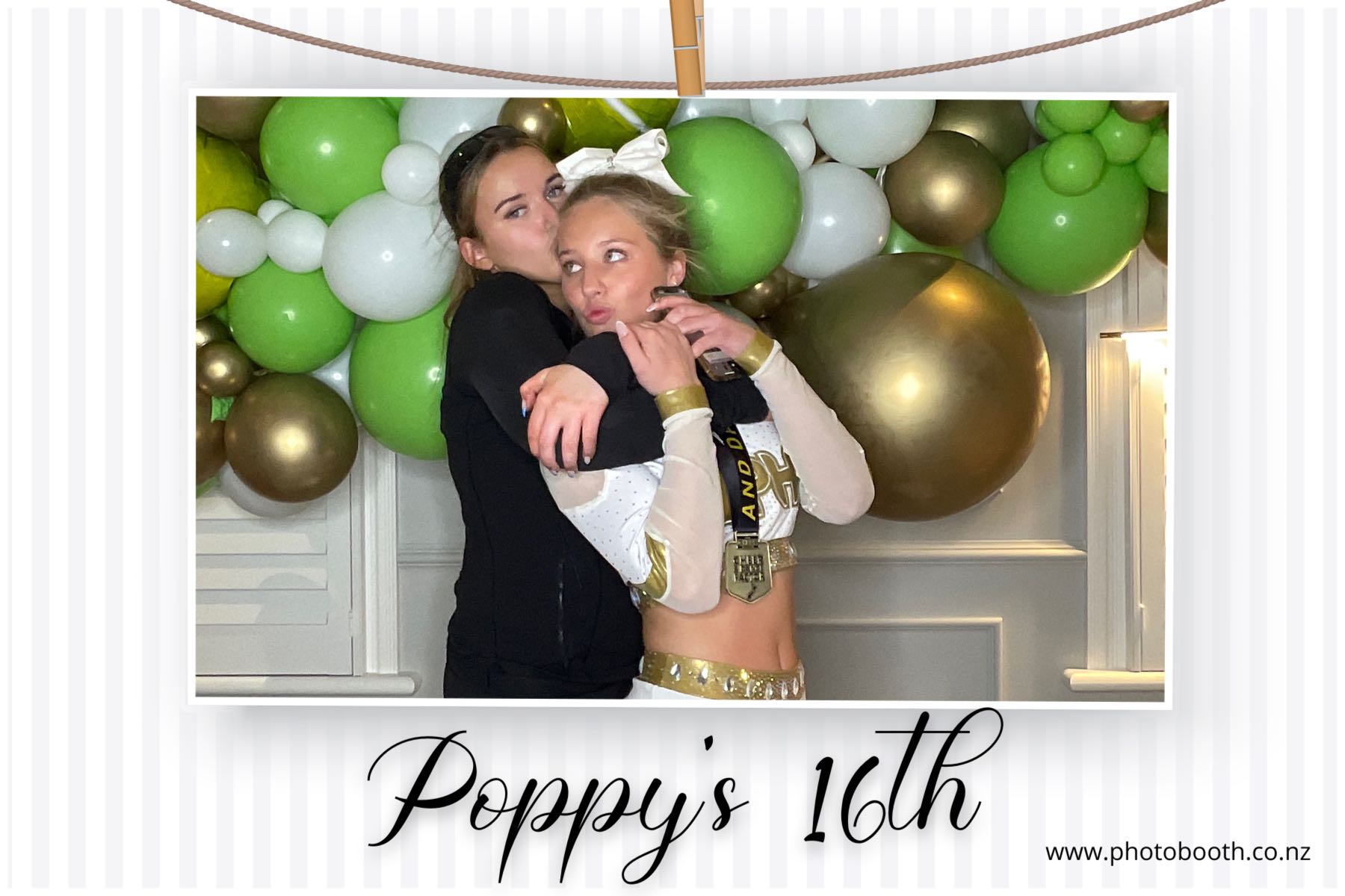 Poppy's 16th | View more photos from the event at gallery.photobooth.co.nz/u/SelfieCentral/Poppys-16th