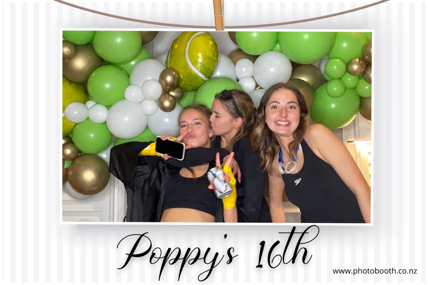 Poppy's 16th | View more photos from the event at gallery.photobooth.co.nz/u/SelfieCentral/Poppys-16th