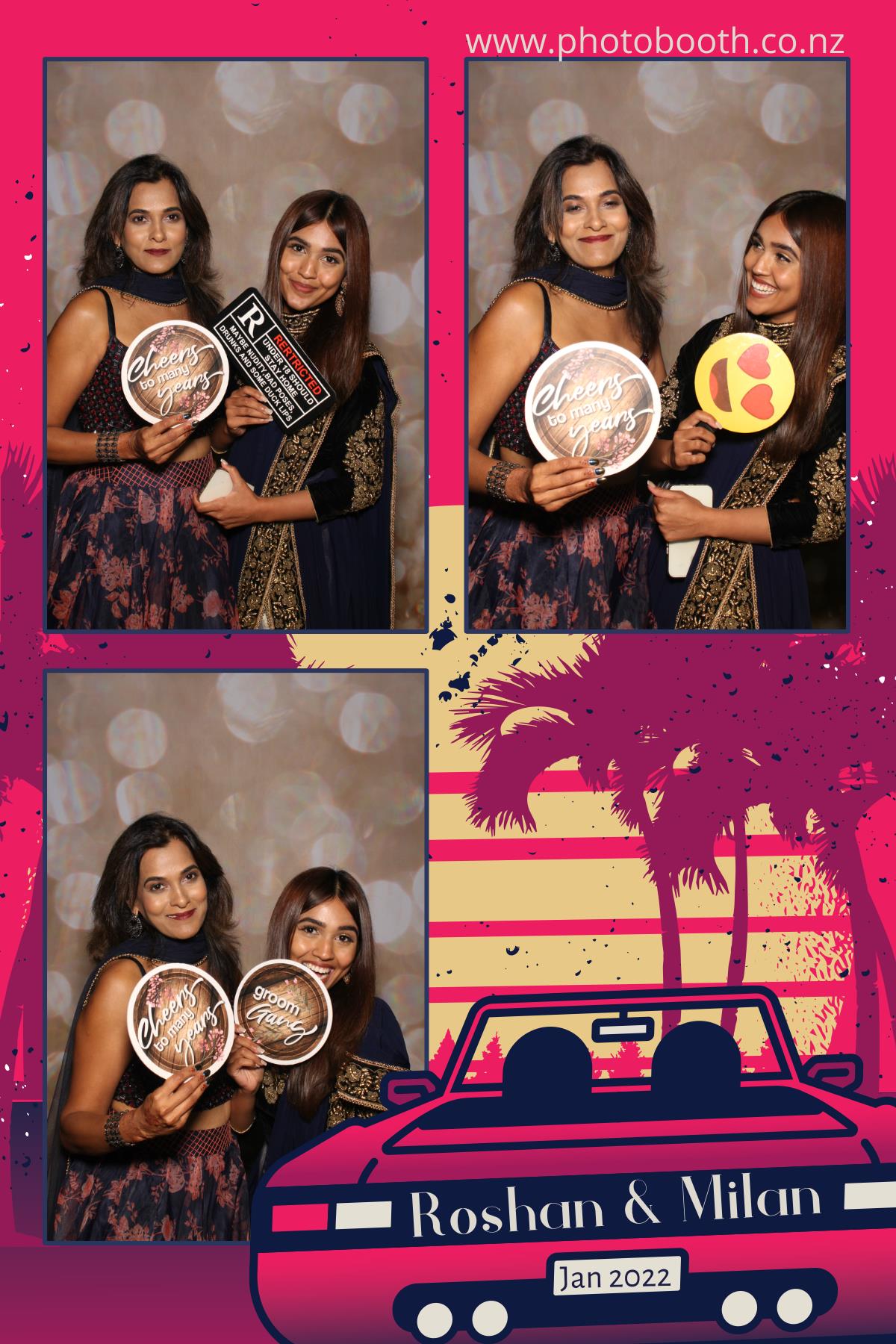 Roshan & Milan's Wedding | View more photos from the event at gallery.photobooth.co.nz/u/SelfieCentral/Roshan-Milans-Wedding