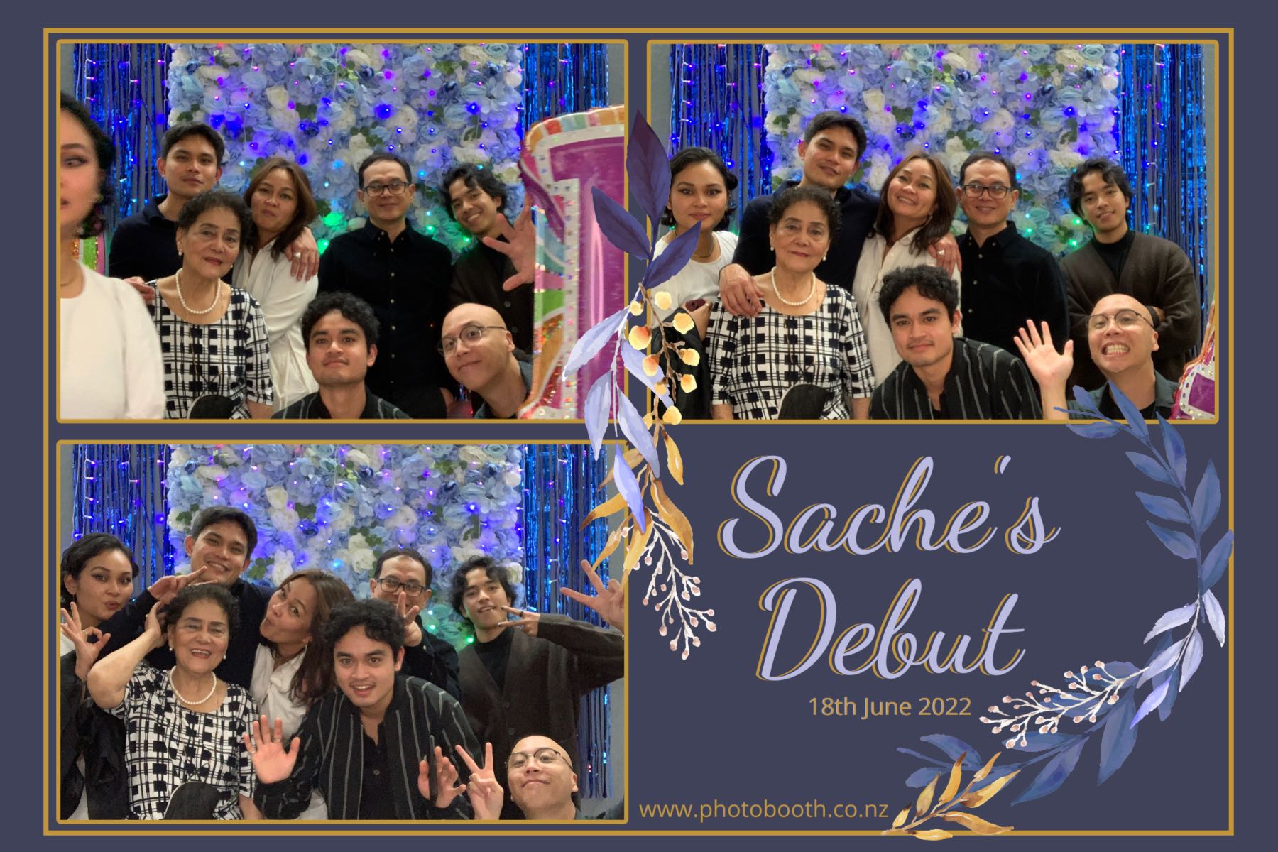 Sache's Debut | View more photos from the event at gallery.photobooth.co.nz/u/SelfieCentral/Saches-Debut
