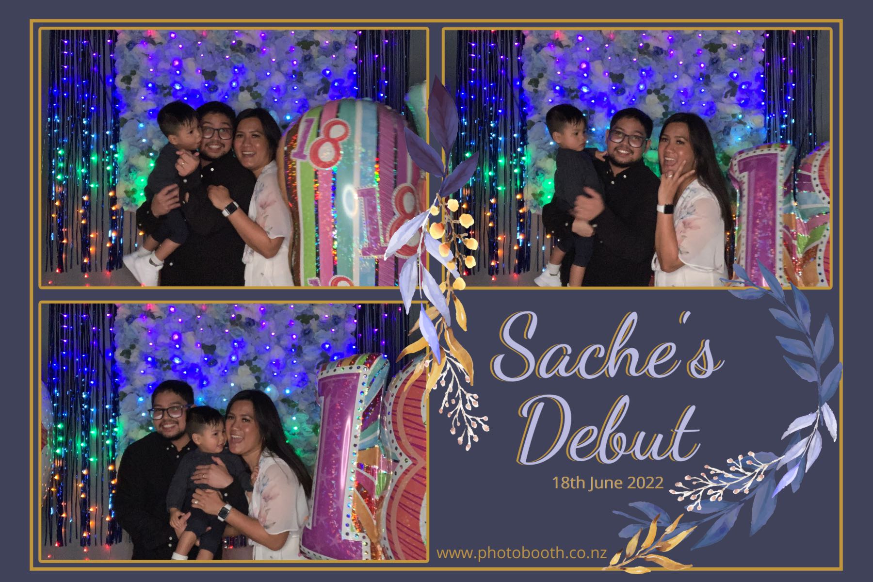 Sache's Debut | View more photos from the event at gallery.photobooth.co.nz/u/SelfieCentral/Saches-Debut