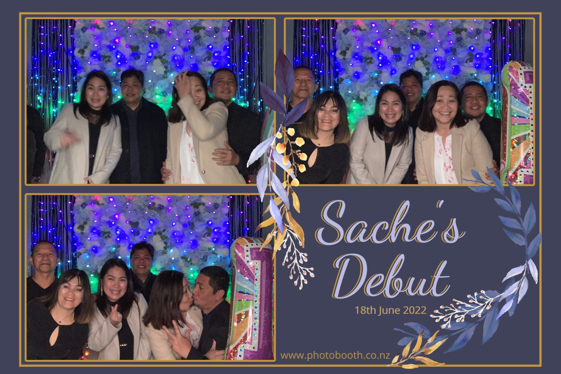 Sache's Debut | View more photos from the event at gallery.photobooth.co.nz/u/SelfieCentral/Saches-Debut