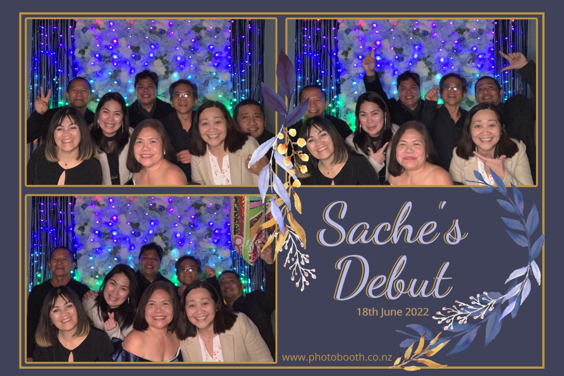 Sache's Debut | View more photos from the event at gallery.photobooth.co.nz/u/SelfieCentral/Saches-Debut