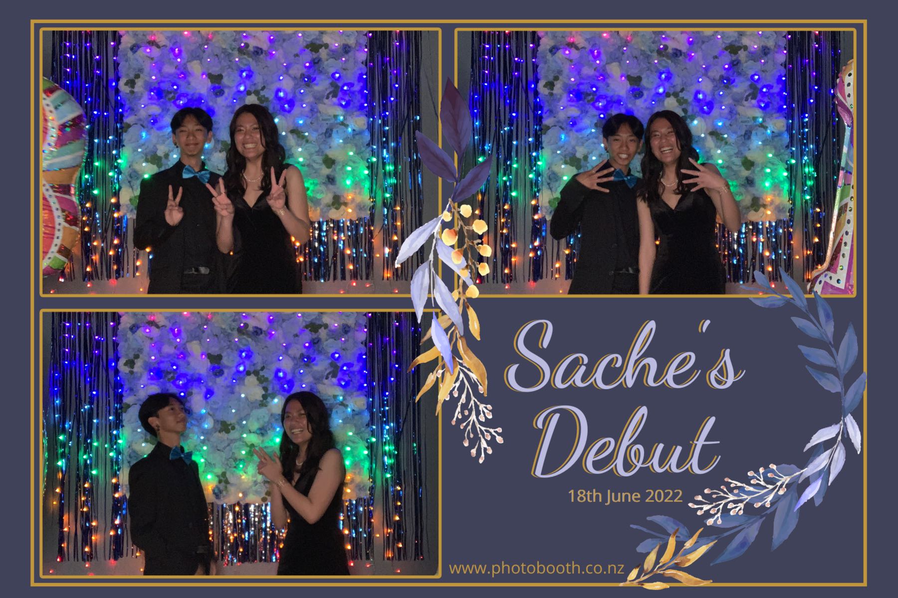 Sache's Debut | View more photos from the event at gallery.photobooth.co.nz/u/SelfieCentral/Saches-Debut