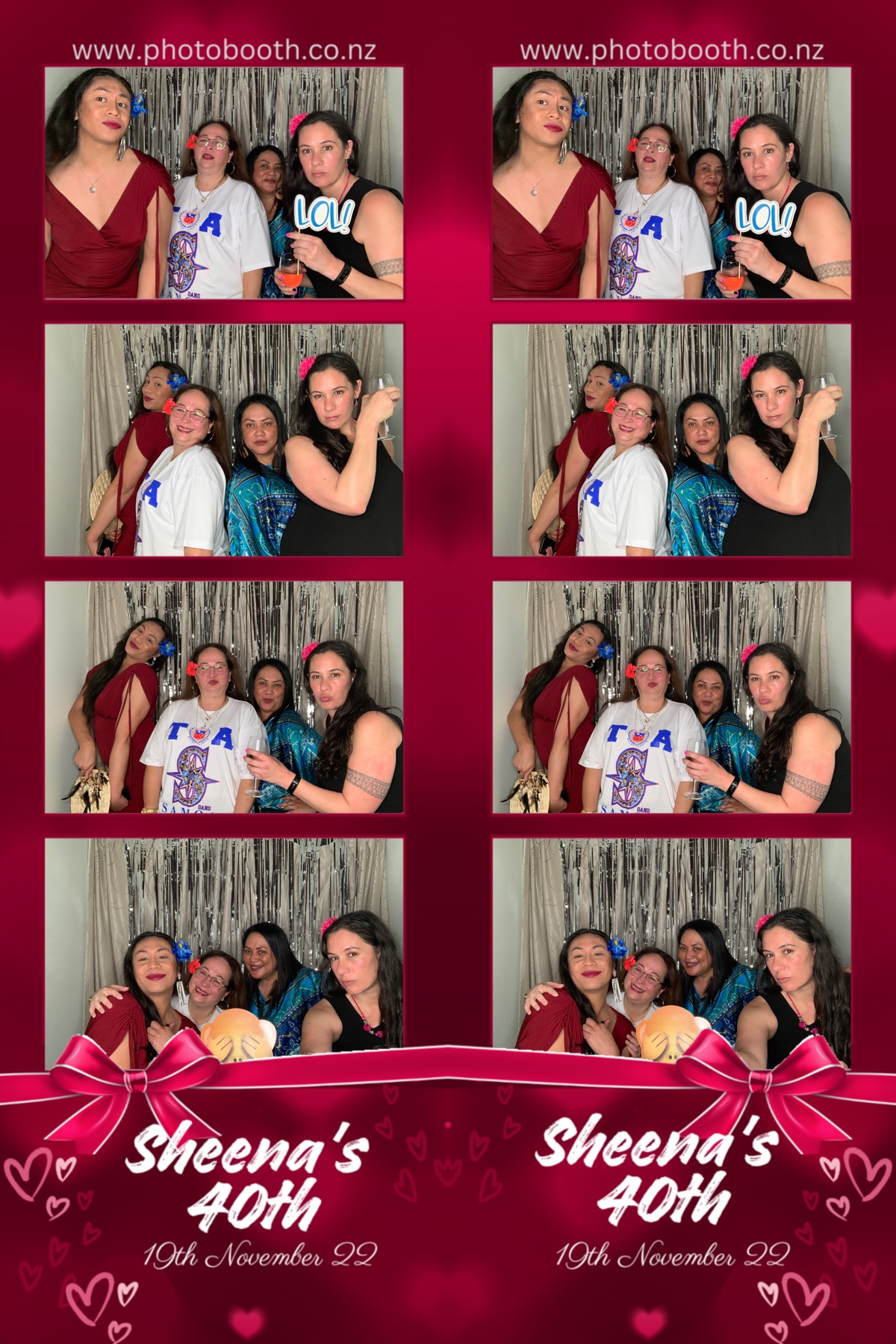 Sheena's 40th Birthday | View more photos from the event at gallery.photobooth.co.nz/u/SelfieCentral/Sheenas-40th-Birthday