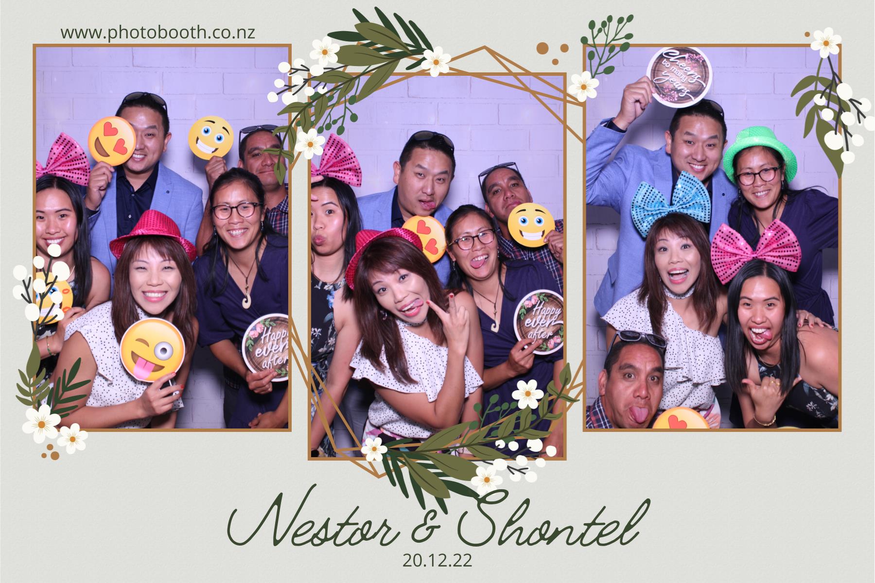 Shontel & Nestor's Wedding | View more photos from the event at gallery.photobooth.co.nz/u/SelfieCentral/Shontel-Nestors-Wedding