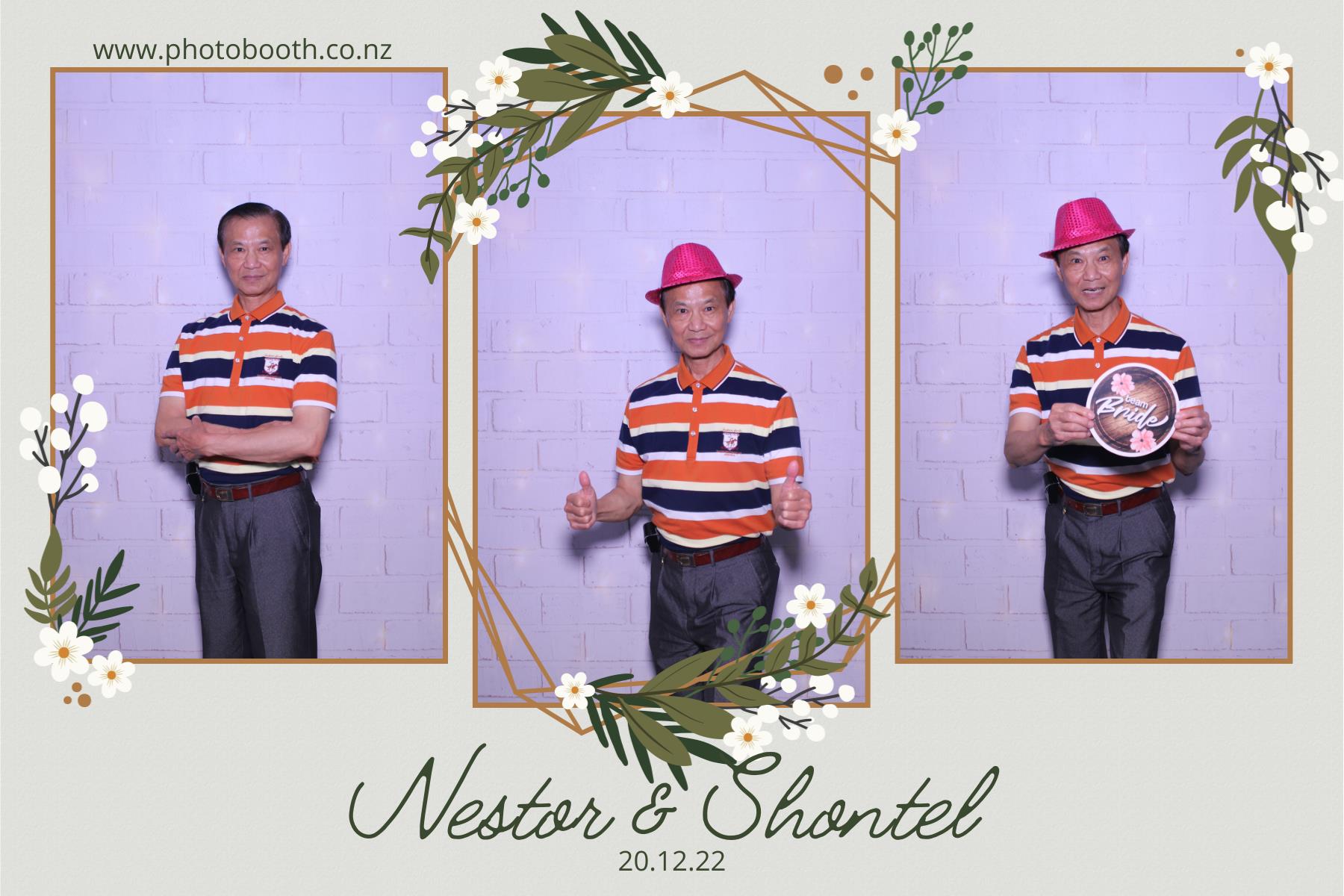 Shontel & Nestor's Wedding | View more photos from the event at gallery.photobooth.co.nz/u/SelfieCentral/Shontel-Nestors-Wedding