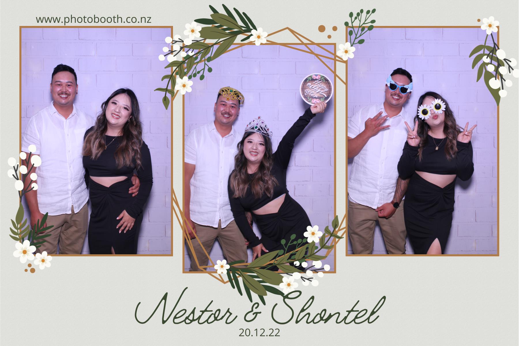Shontel & Nestor's Wedding | View more photos from the event at gallery.photobooth.co.nz/u/SelfieCentral/Shontel-Nestors-Wedding