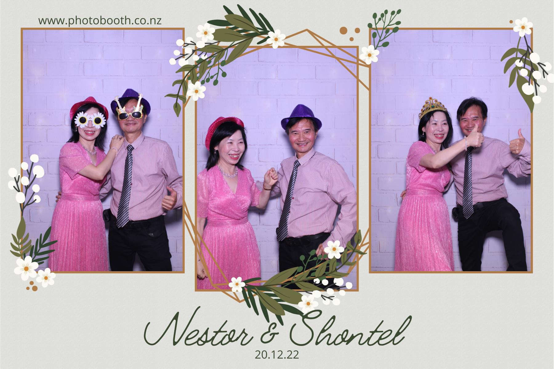 Shontel & Nestor's Wedding | View more photos from the event at gallery.photobooth.co.nz/u/SelfieCentral/Shontel-Nestors-Wedding