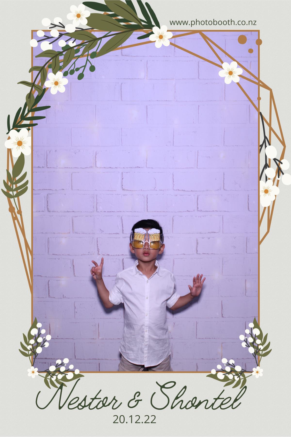 Shontel & Nestor's Wedding | View more photos from the event at gallery.photobooth.co.nz/u/SelfieCentral/Shontel-Nestors-Wedding