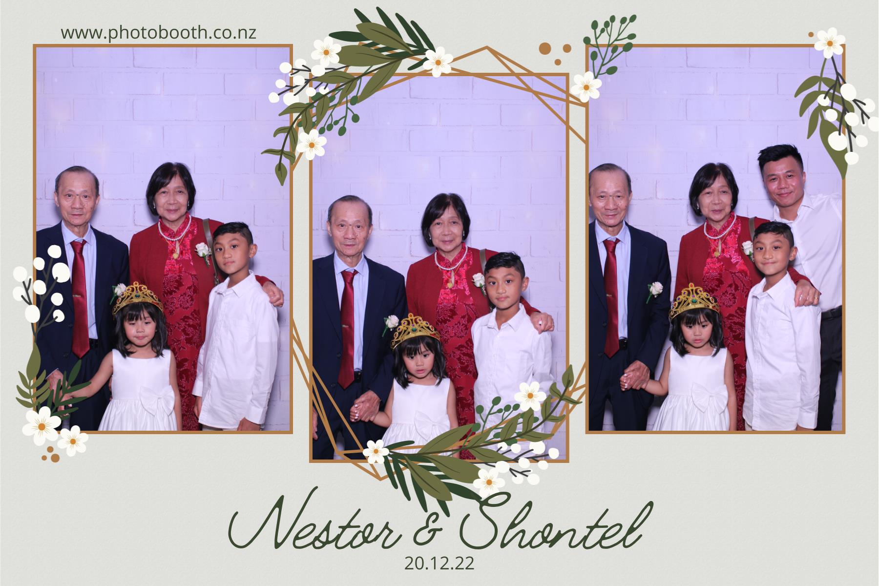 Shontel & Nestor's Wedding | View more photos from the event at gallery.photobooth.co.nz/u/SelfieCentral/Shontel-Nestors-Wedding