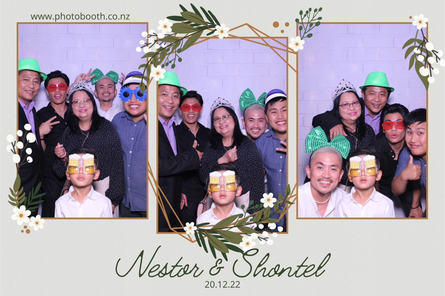 Shontel & Nestor's Wedding | View more photos from the event at gallery.photobooth.co.nz/u/SelfieCentral/Shontel-Nestors-Wedding