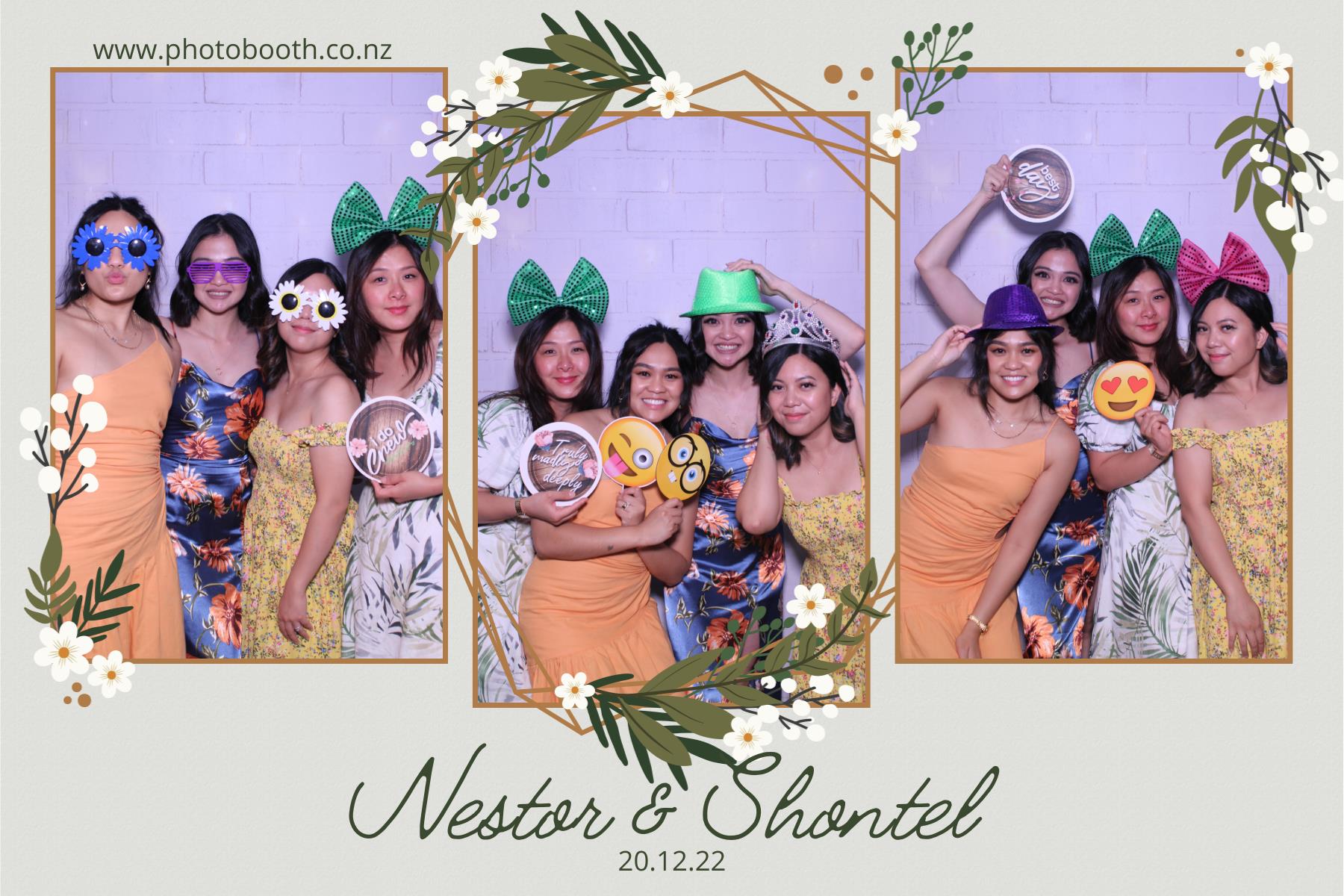 Shontel & Nestor's Wedding | View more photos from the event at gallery.photobooth.co.nz/u/SelfieCentral/Shontel-Nestors-Wedding