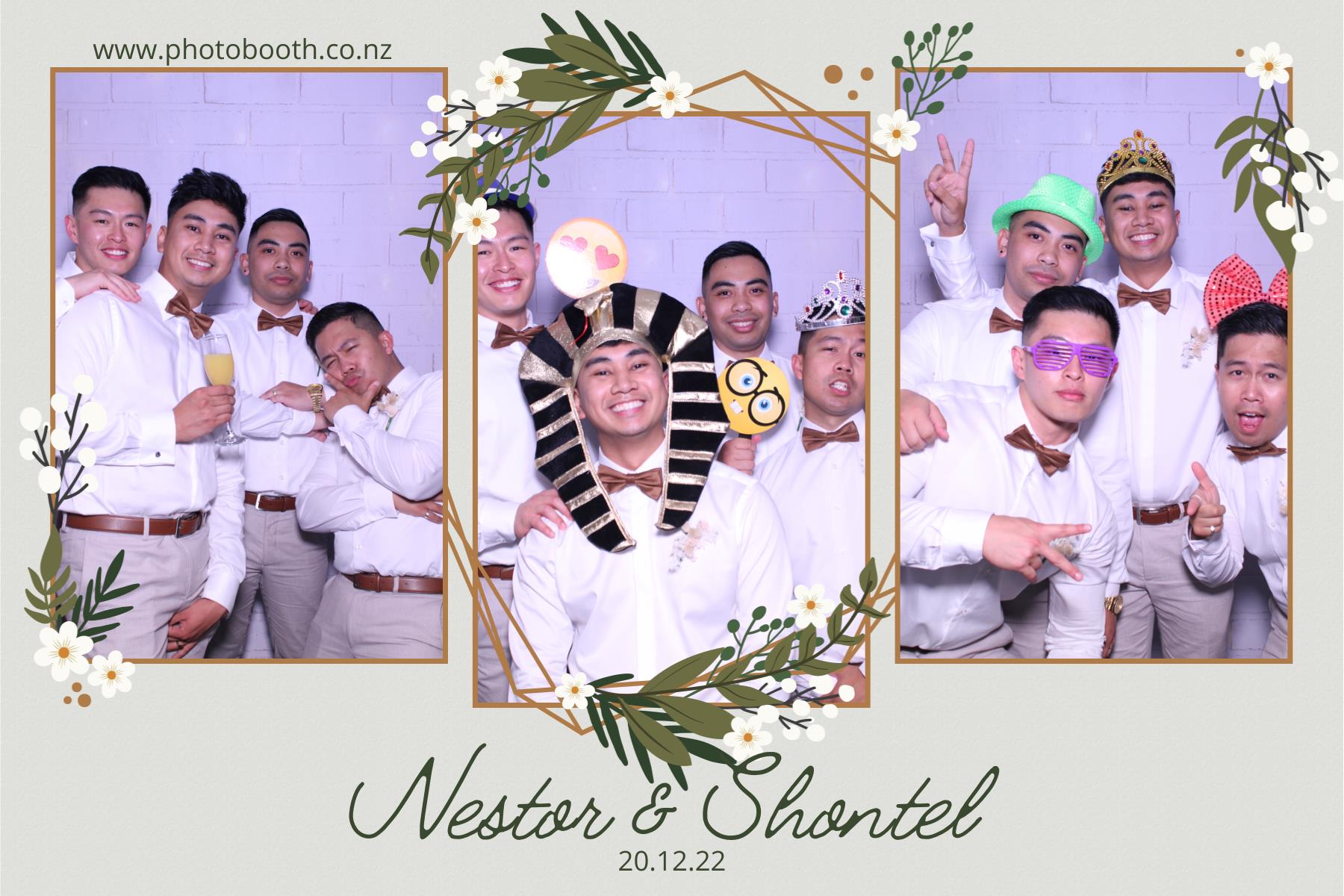 Shontel & Nestor's Wedding | View more photos from the event at gallery.photobooth.co.nz/u/SelfieCentral/Shontel-Nestors-Wedding