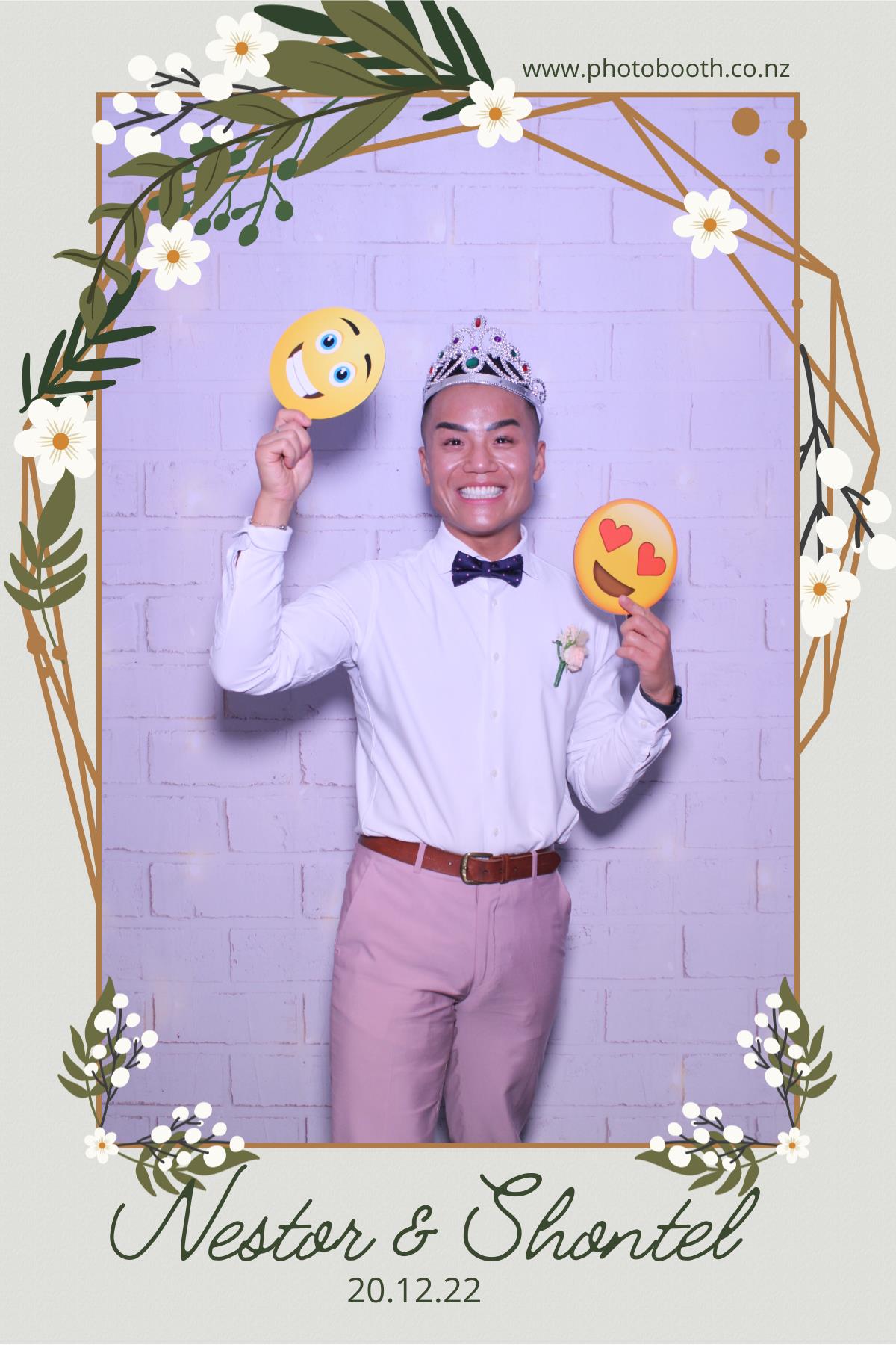 Shontel & Nestor's Wedding | View more photos from the event at gallery.photobooth.co.nz/u/SelfieCentral/Shontel-Nestors-Wedding