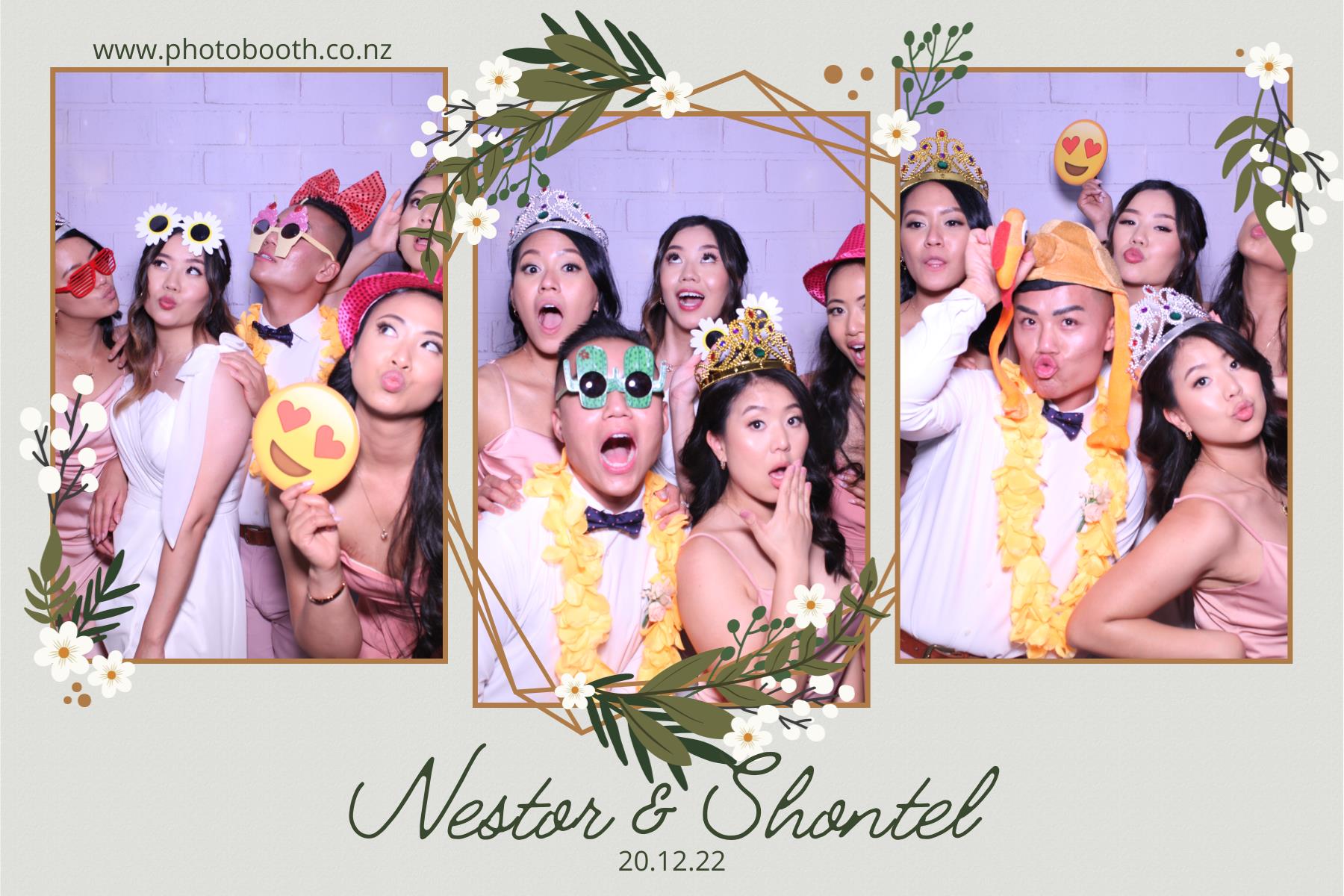 Shontel & Nestor's Wedding | View more photos from the event at gallery.photobooth.co.nz/u/SelfieCentral/Shontel-Nestors-Wedding