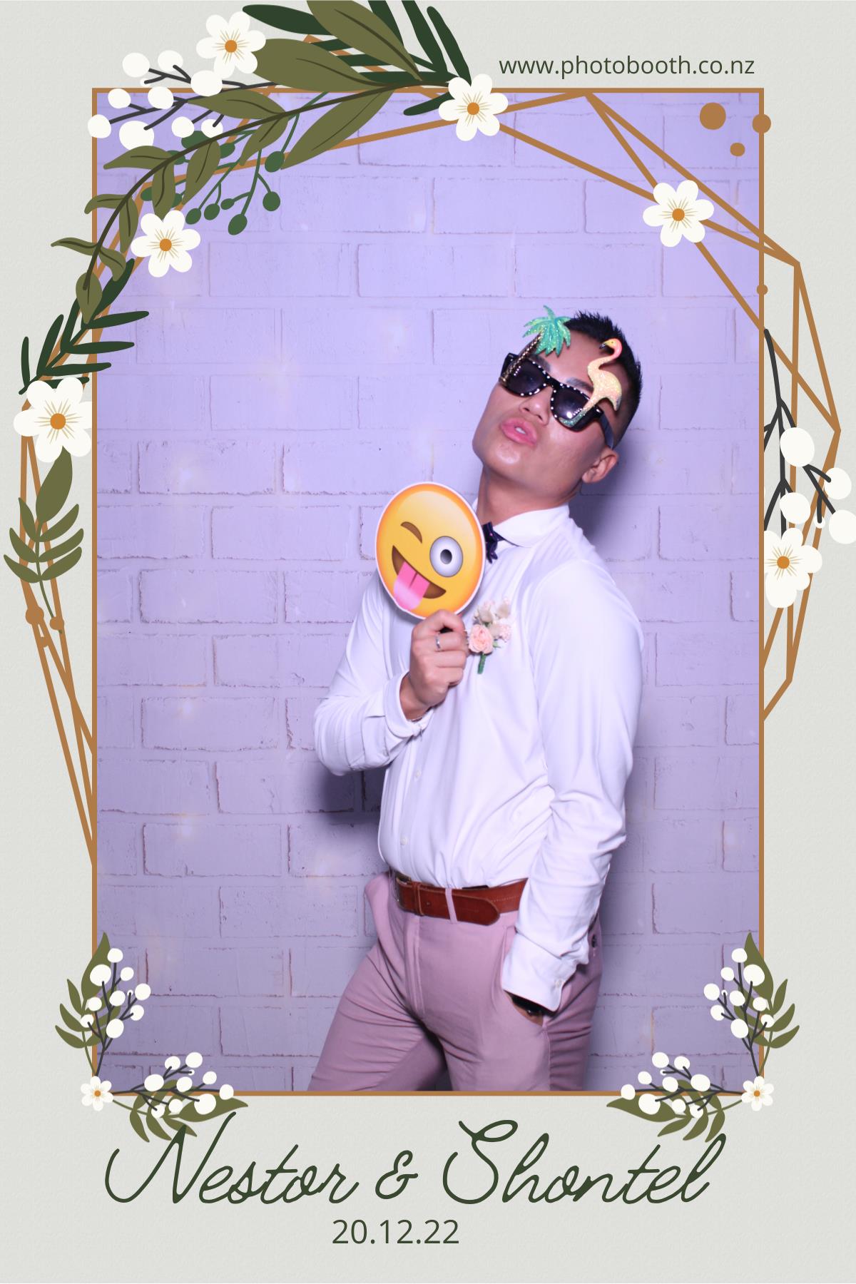 Shontel & Nestor's Wedding | View more photos from the event at gallery.photobooth.co.nz/u/SelfieCentral/Shontel-Nestors-Wedding