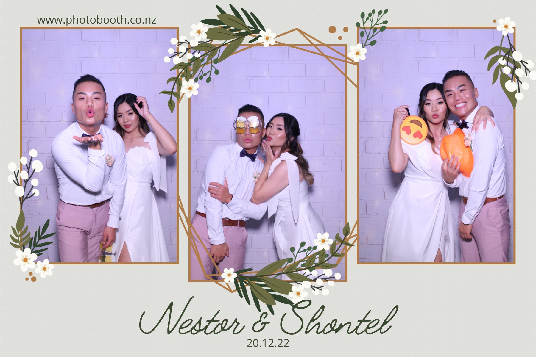 Shontel & Nestor's Wedding | View more photos from the event at gallery.photobooth.co.nz/u/SelfieCentral/Shontel-Nestors-Wedding
