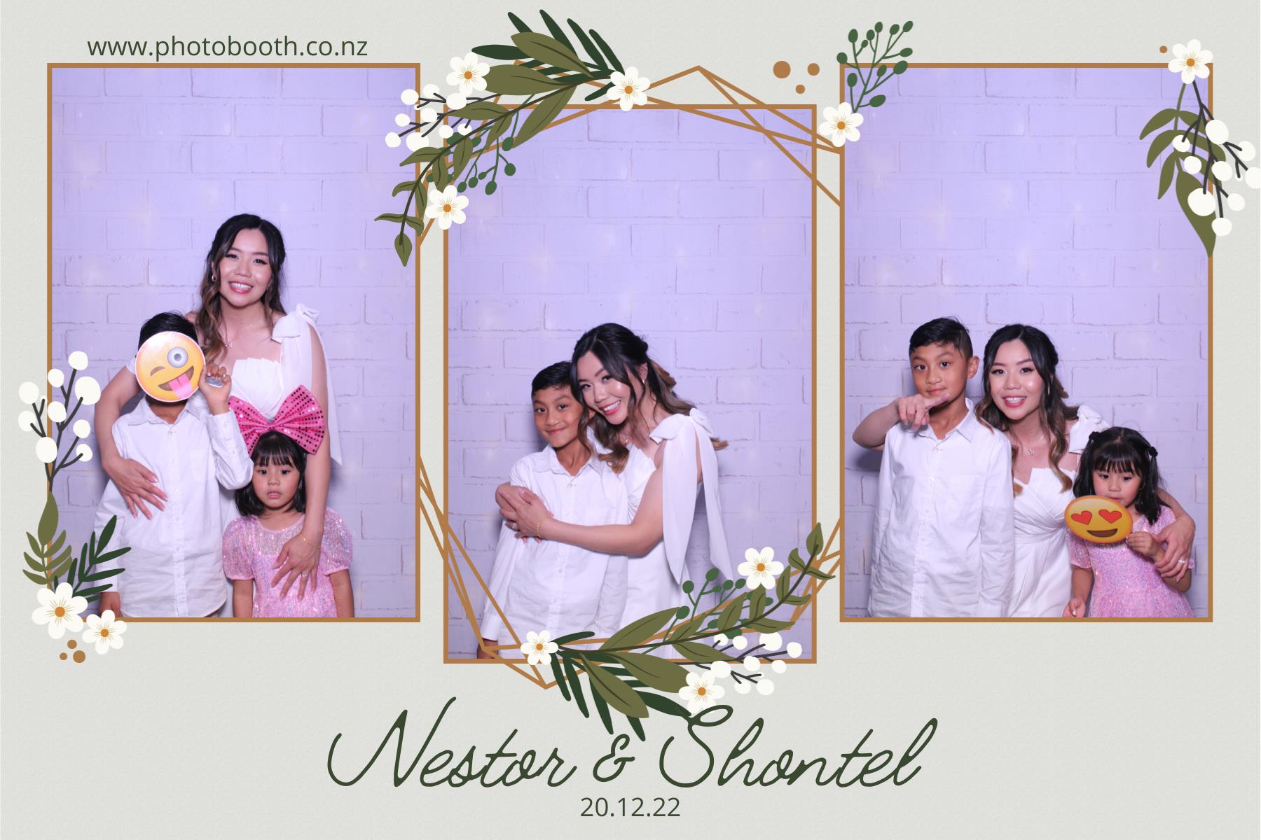 Shontel & Nestor's Wedding | View more photos from the event at gallery.photobooth.co.nz/u/SelfieCentral/Shontel-Nestors-Wedding