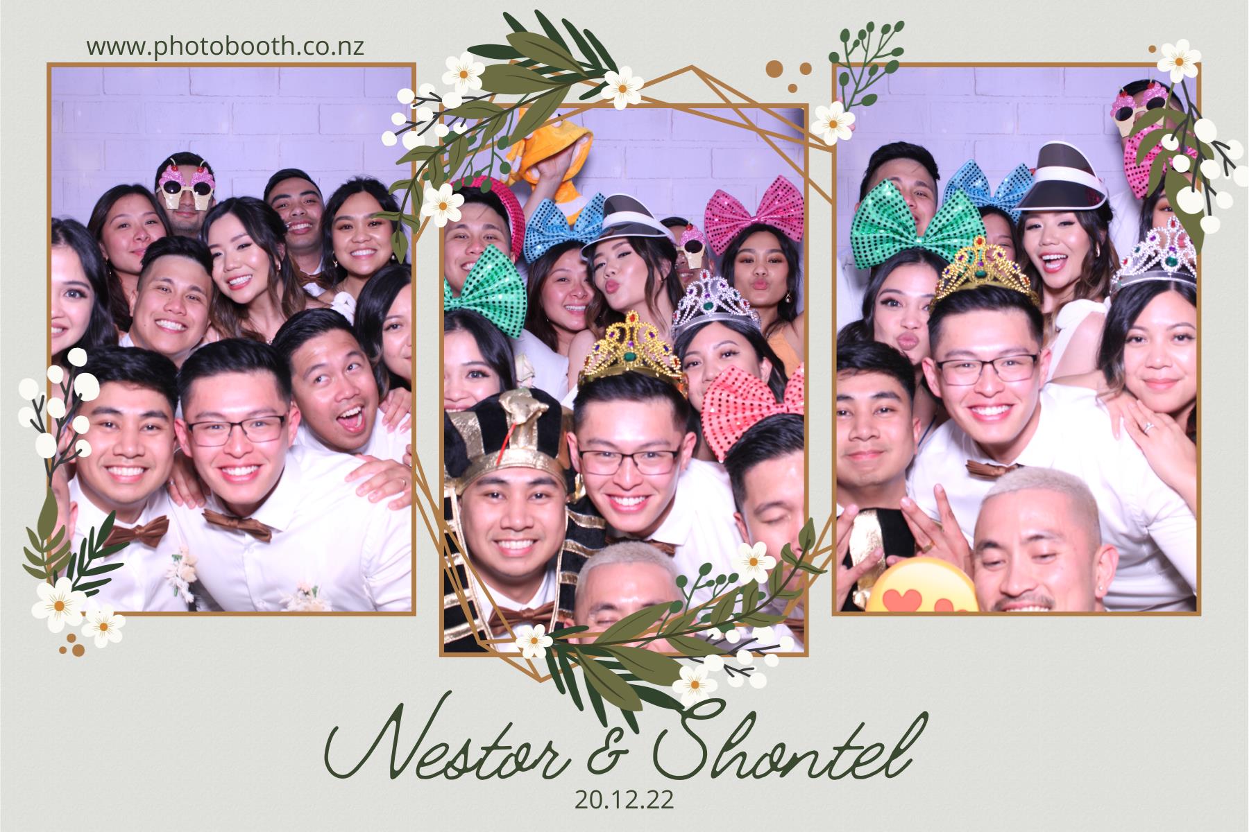 Shontel & Nestor's Wedding | View more photos from the event at gallery.photobooth.co.nz/u/SelfieCentral/Shontel-Nestors-Wedding