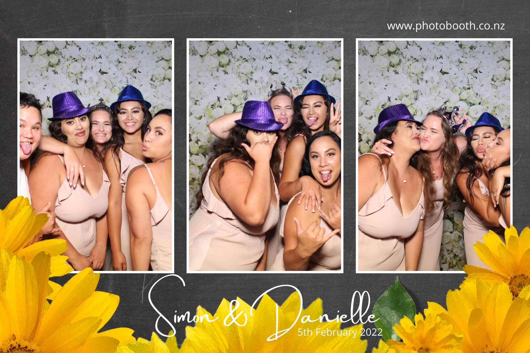 Simon & Danielle's Wedding | View more photos from the event at gallery.photobooth.co.nz/u/SelfieCentral/Simon-Danielles-Wedding