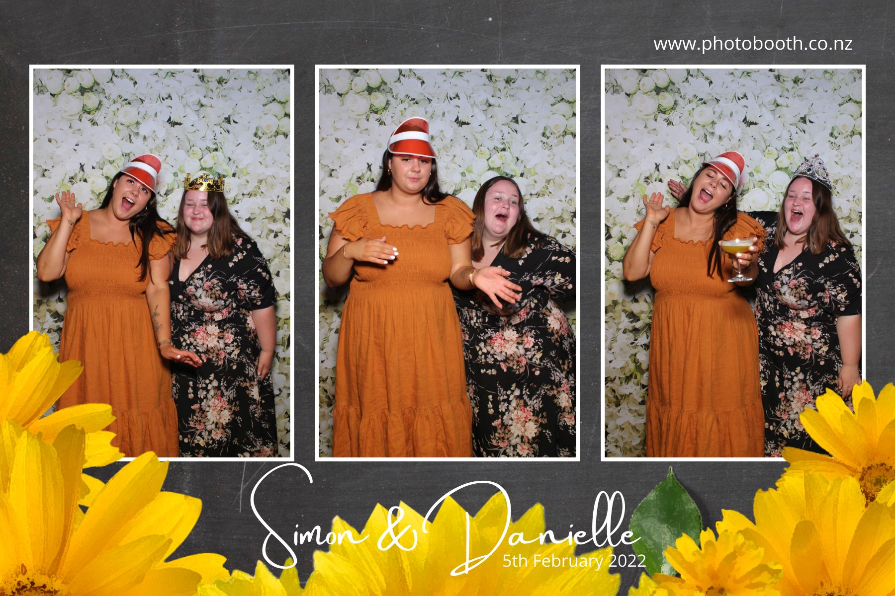 Simon & Danielle's Wedding | View more photos from the event at gallery.photobooth.co.nz/u/SelfieCentral/Simon-Danielles-Wedding