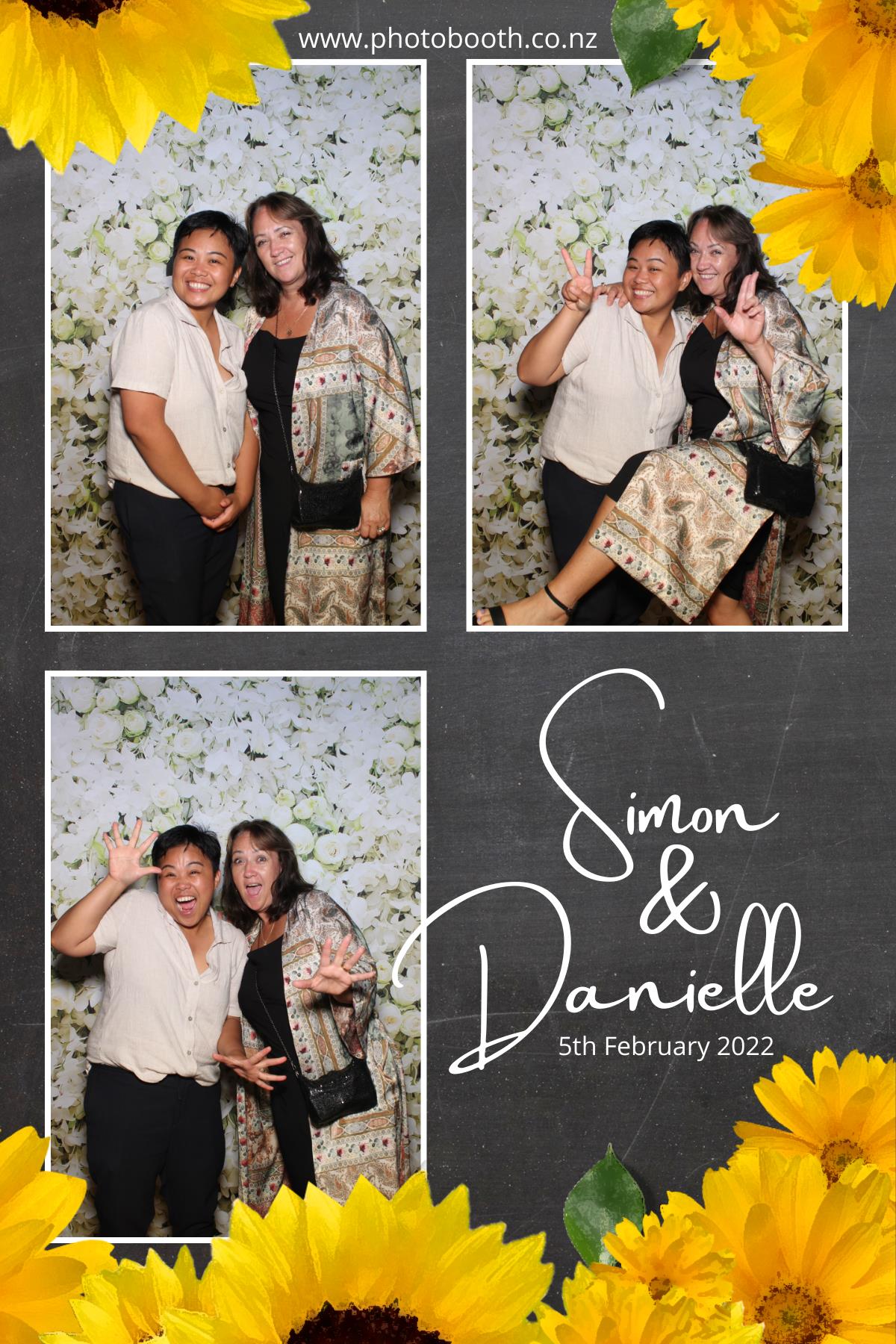 Simon & Danielle's Wedding | View more photos from the event at gallery.photobooth.co.nz/u/SelfieCentral/Simon-Danielles-Wedding