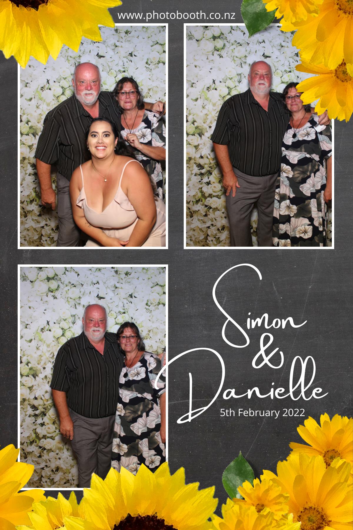 Simon & Danielle's Wedding | View more photos from the event at gallery.photobooth.co.nz/u/SelfieCentral/Simon-Danielles-Wedding