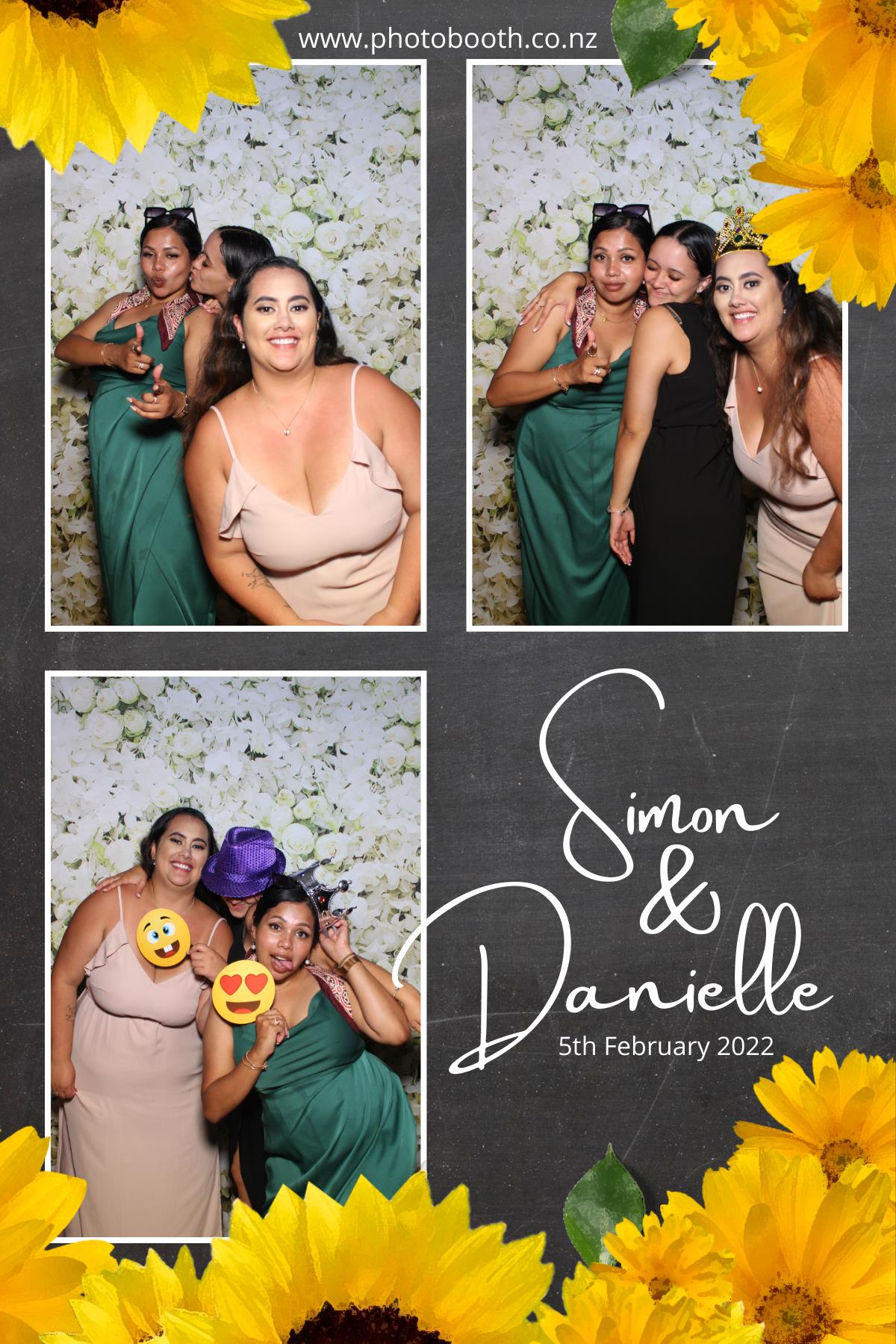 Simon & Danielle's Wedding | View more photos from the event at gallery.photobooth.co.nz/u/SelfieCentral/Simon-Danielles-Wedding