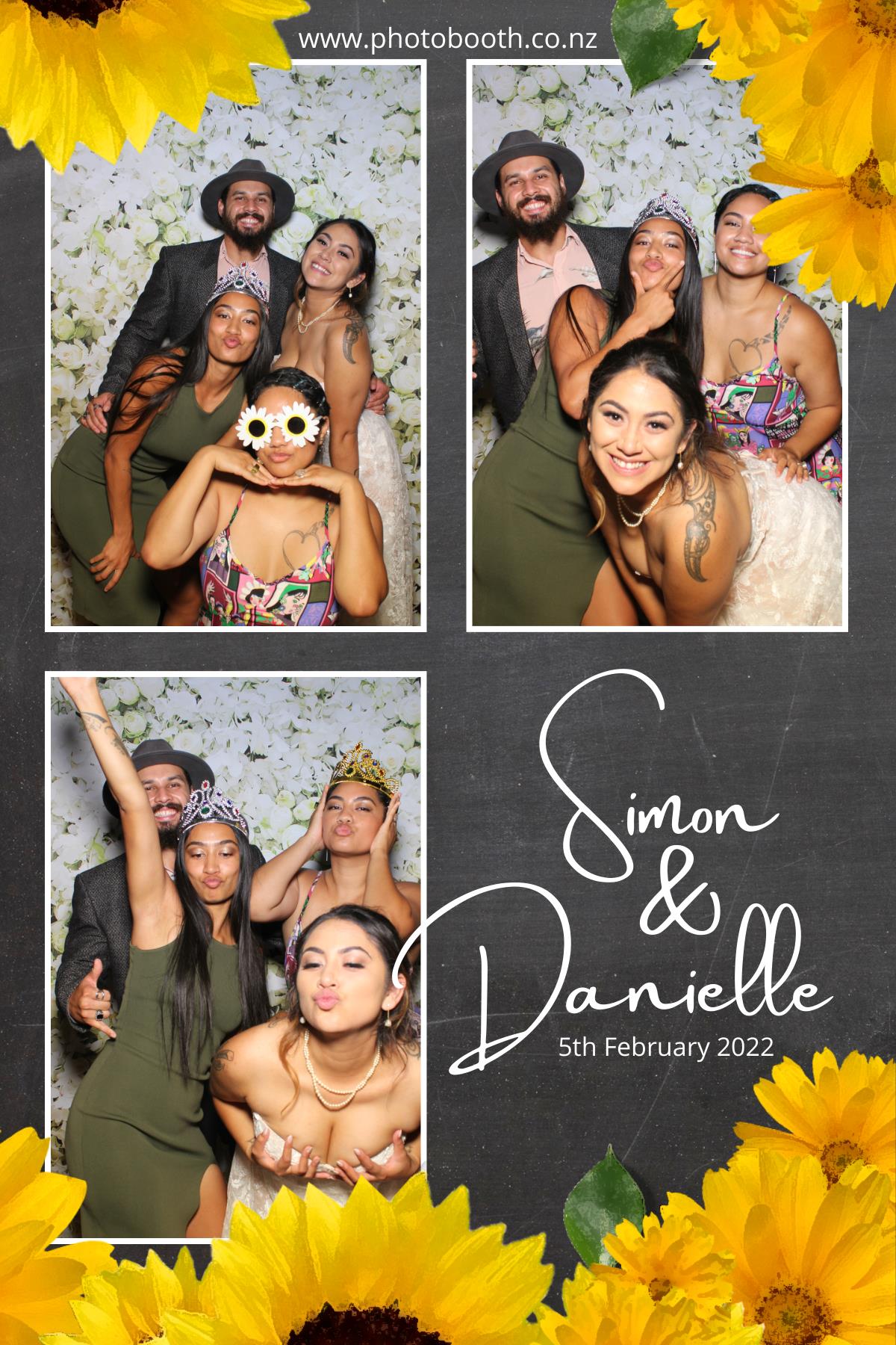 Simon & Danielle's Wedding | View more photos from the event at gallery.photobooth.co.nz/u/SelfieCentral/Simon-Danielles-Wedding