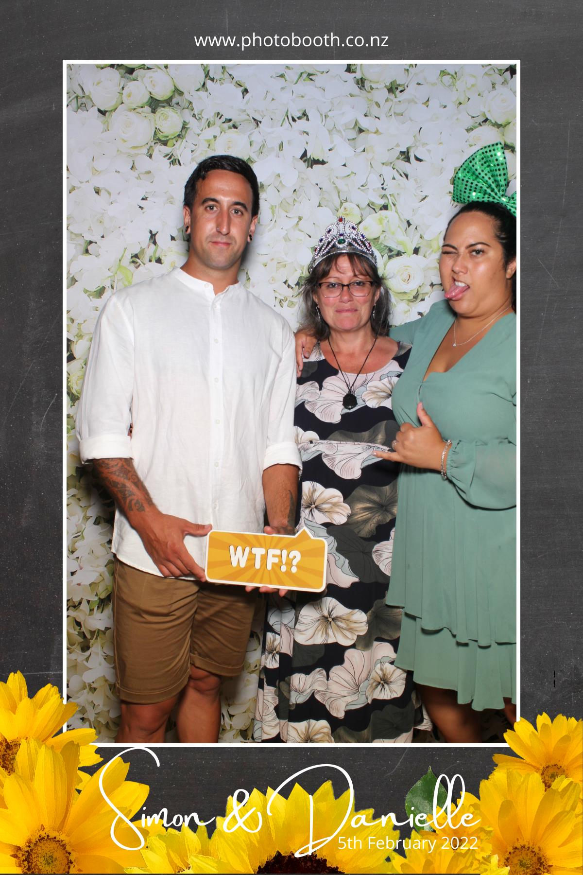 Simon & Danielle's Wedding | View more photos from the event at gallery.photobooth.co.nz/u/SelfieCentral/Simon-Danielles-Wedding