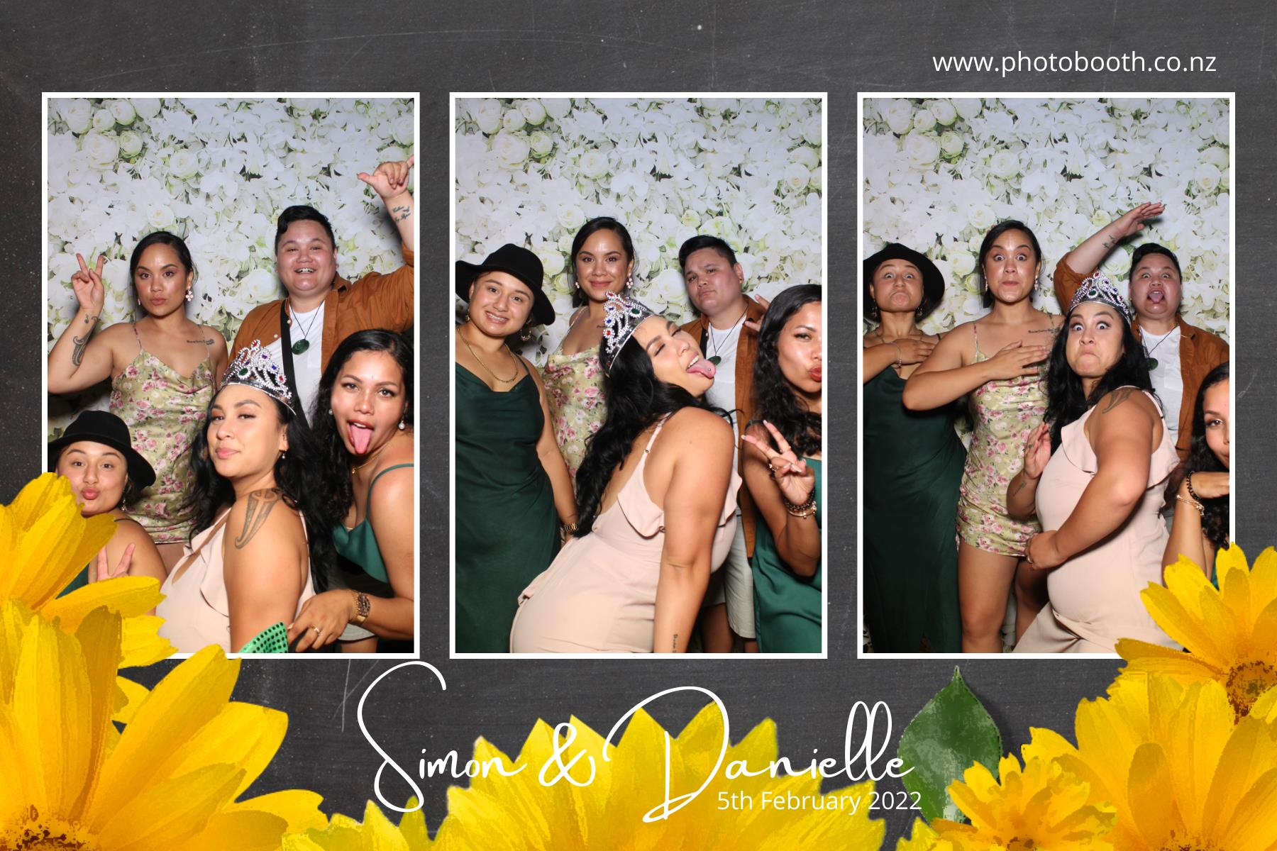 Simon & Danielle's Wedding | View more photos from the event at gallery.photobooth.co.nz/u/SelfieCentral/Simon-Danielles-Wedding