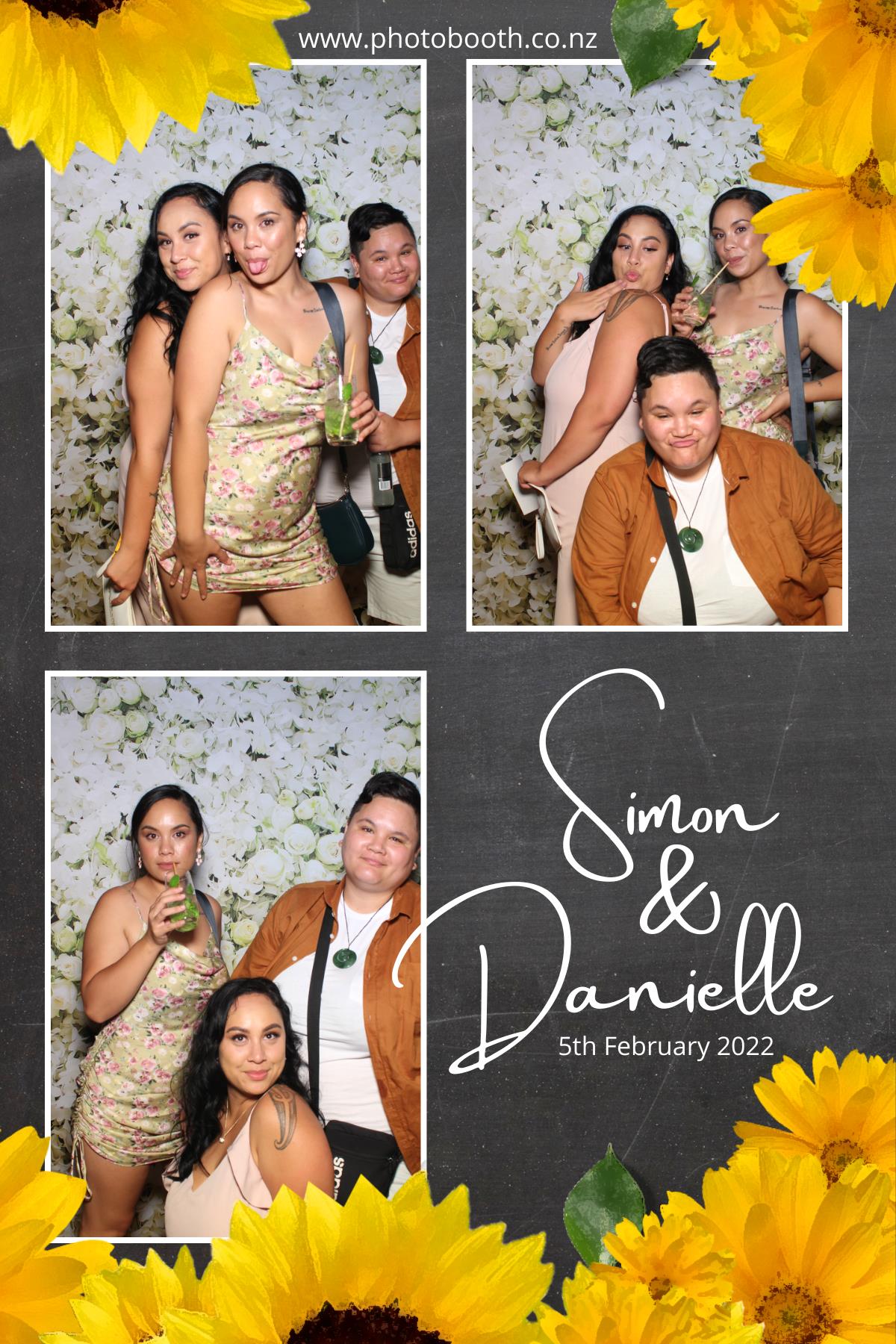 Simon & Danielle's Wedding | View more photos from the event at gallery.photobooth.co.nz/u/SelfieCentral/Simon-Danielles-Wedding