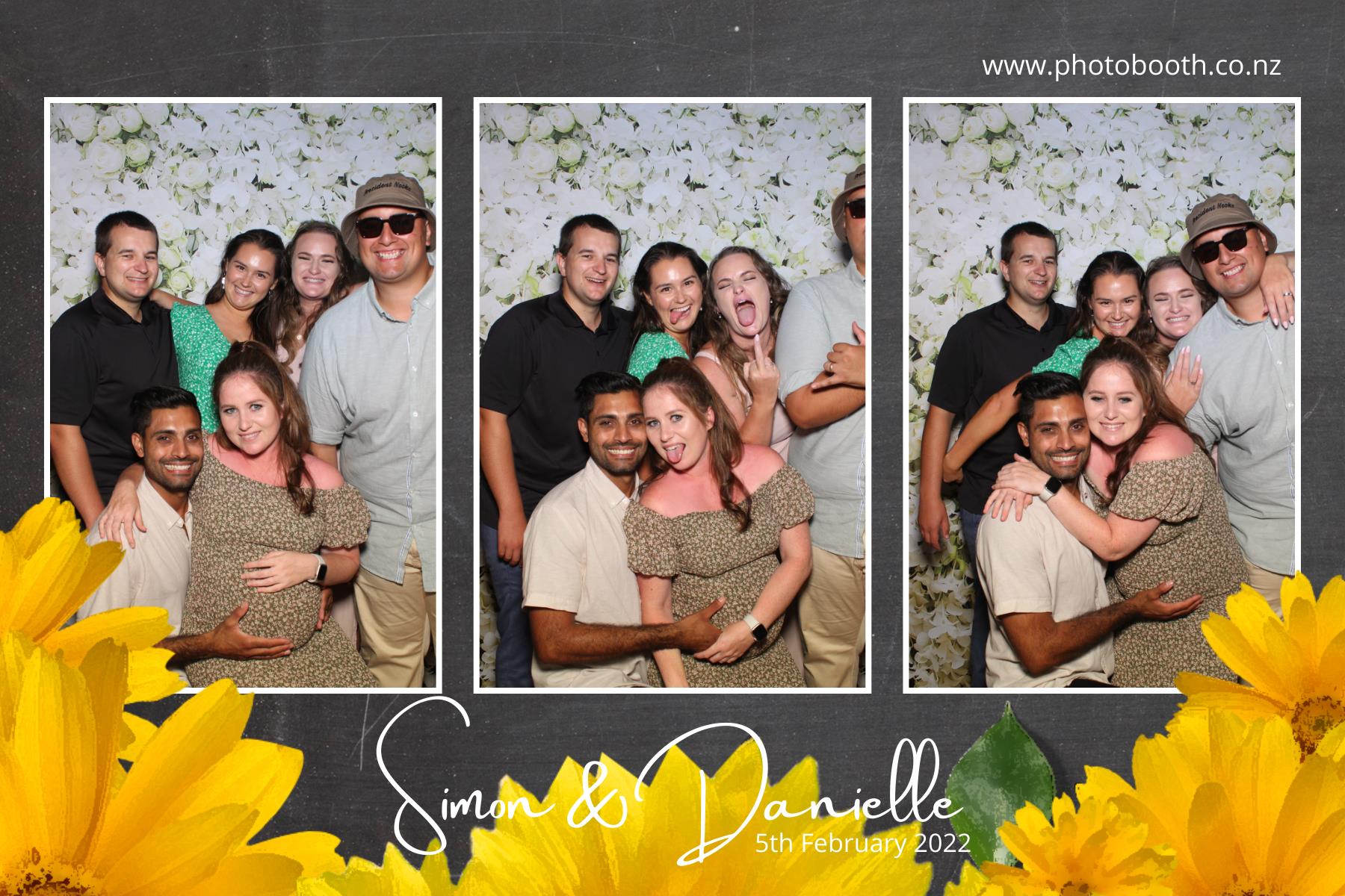 Simon & Danielle's Wedding | View more photos from the event at gallery.photobooth.co.nz/u/SelfieCentral/Simon-Danielles-Wedding