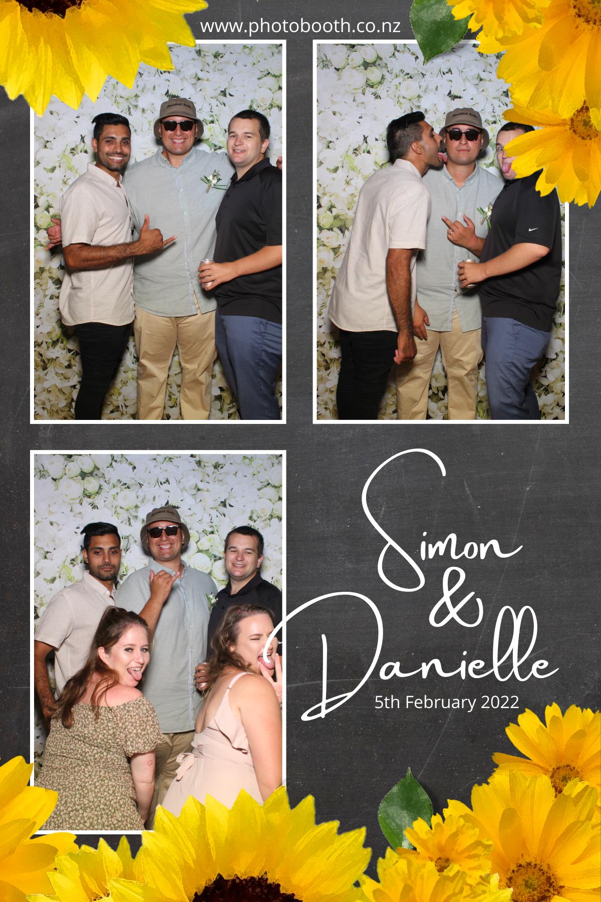 Simon & Danielle's Wedding | View more photos from the event at gallery.photobooth.co.nz/u/SelfieCentral/Simon-Danielles-Wedding