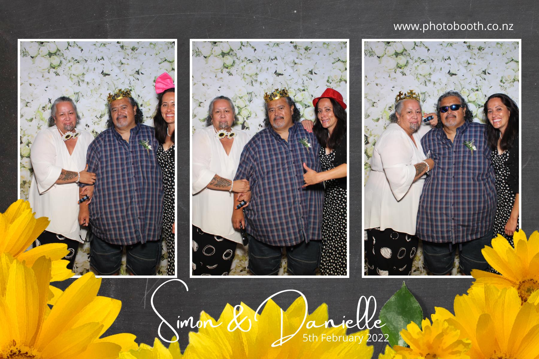 Simon & Danielle's Wedding | View more photos from the event at gallery.photobooth.co.nz/u/SelfieCentral/Simon-Danielles-Wedding