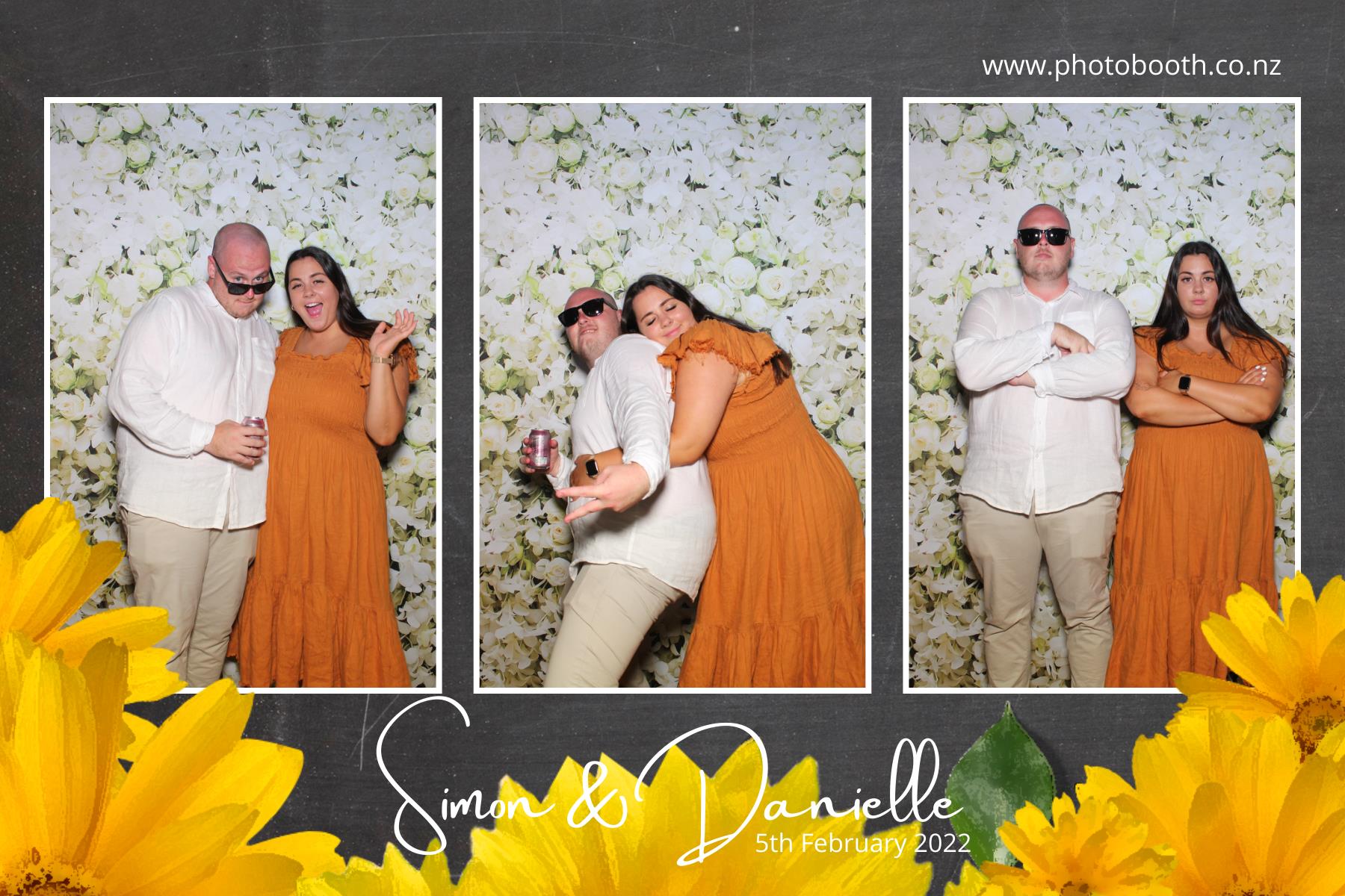 Simon & Danielle's Wedding | View more photos from the event at gallery.photobooth.co.nz/u/SelfieCentral/Simon-Danielles-Wedding