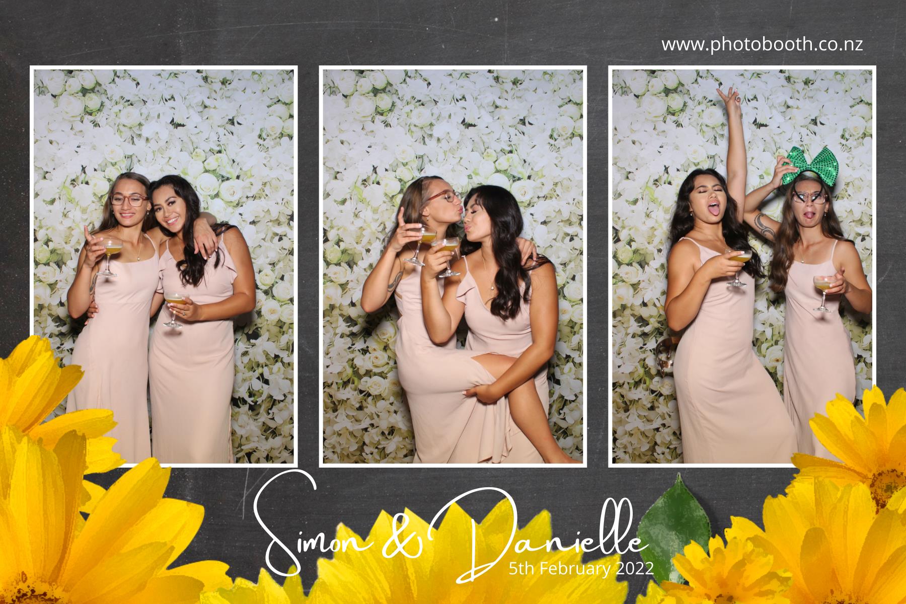 Simon & Danielle's Wedding | View more photos from the event at gallery.photobooth.co.nz/u/SelfieCentral/Simon-Danielles-Wedding