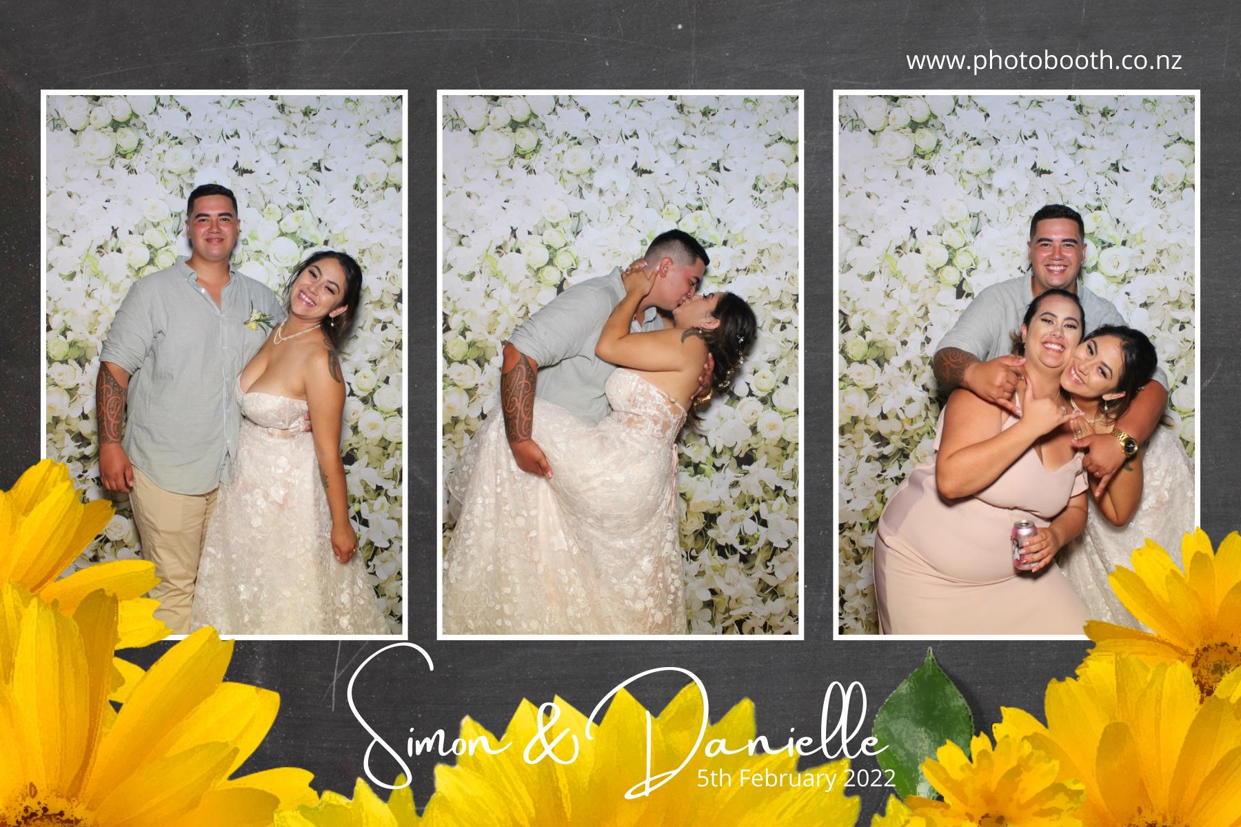 Simon & Danielle's Wedding | View more photos from the event at gallery.photobooth.co.nz/u/SelfieCentral/Simon-Danielles-Wedding