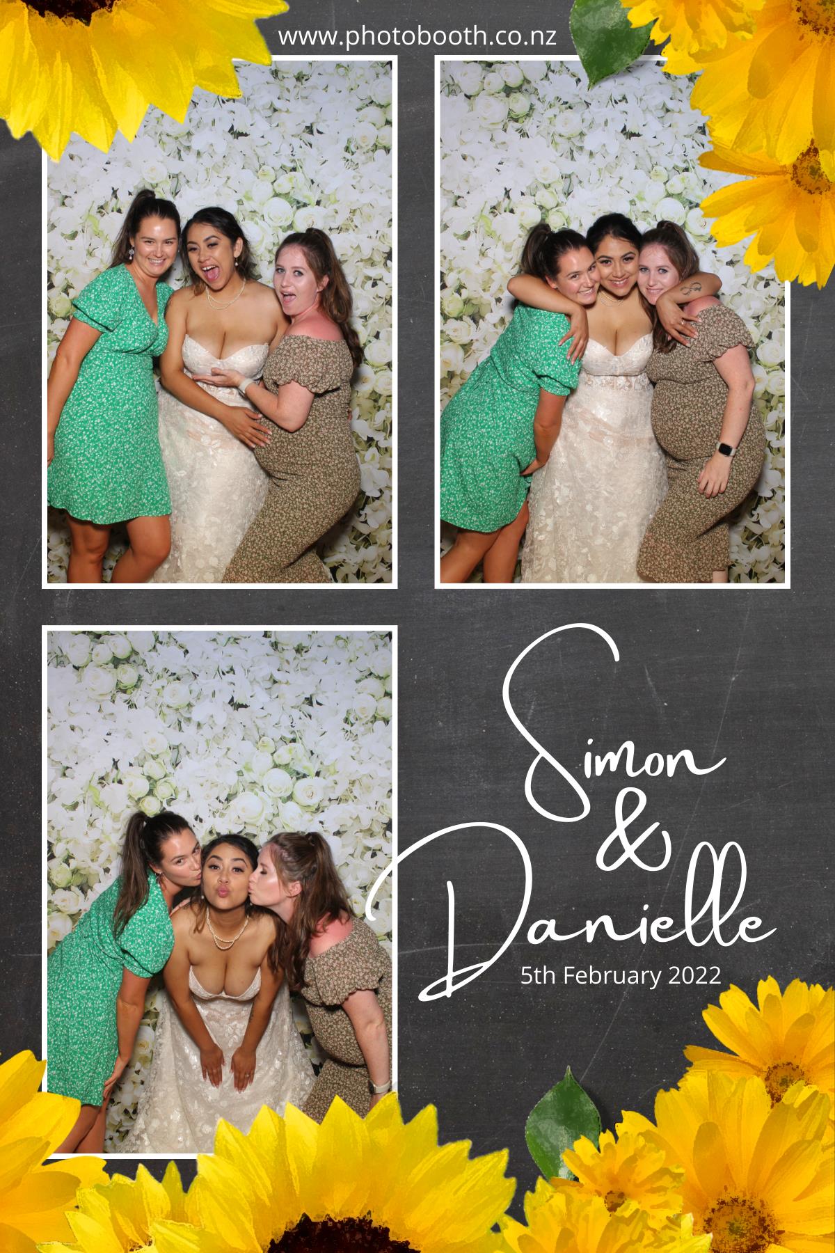 Simon & Danielle's Wedding | View more photos from the event at gallery.photobooth.co.nz/u/SelfieCentral/Simon-Danielles-Wedding