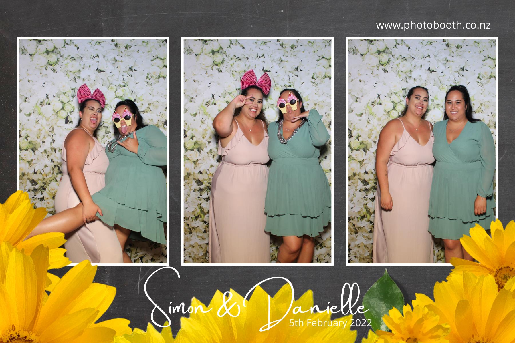 Simon & Danielle's Wedding | View more photos from the event at gallery.photobooth.co.nz/u/SelfieCentral/Simon-Danielles-Wedding