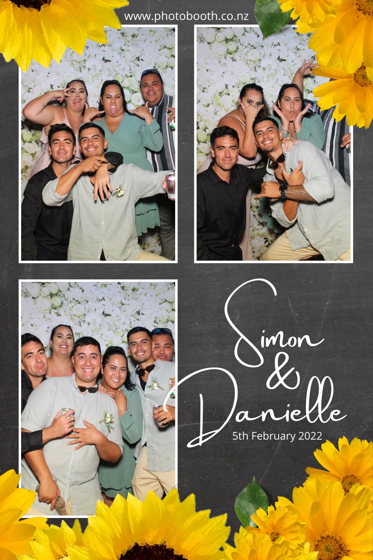 Simon & Danielle's Wedding | View more photos from the event at gallery.photobooth.co.nz/u/SelfieCentral/Simon-Danielles-Wedding