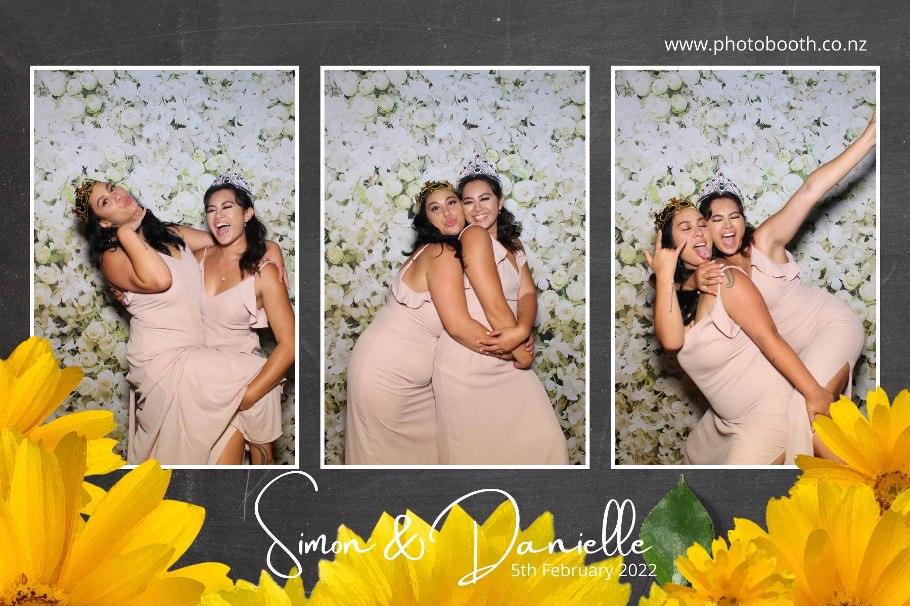 Simon & Danielle's Wedding | View more photos from the event at gallery.photobooth.co.nz/u/SelfieCentral/Simon-Danielles-Wedding