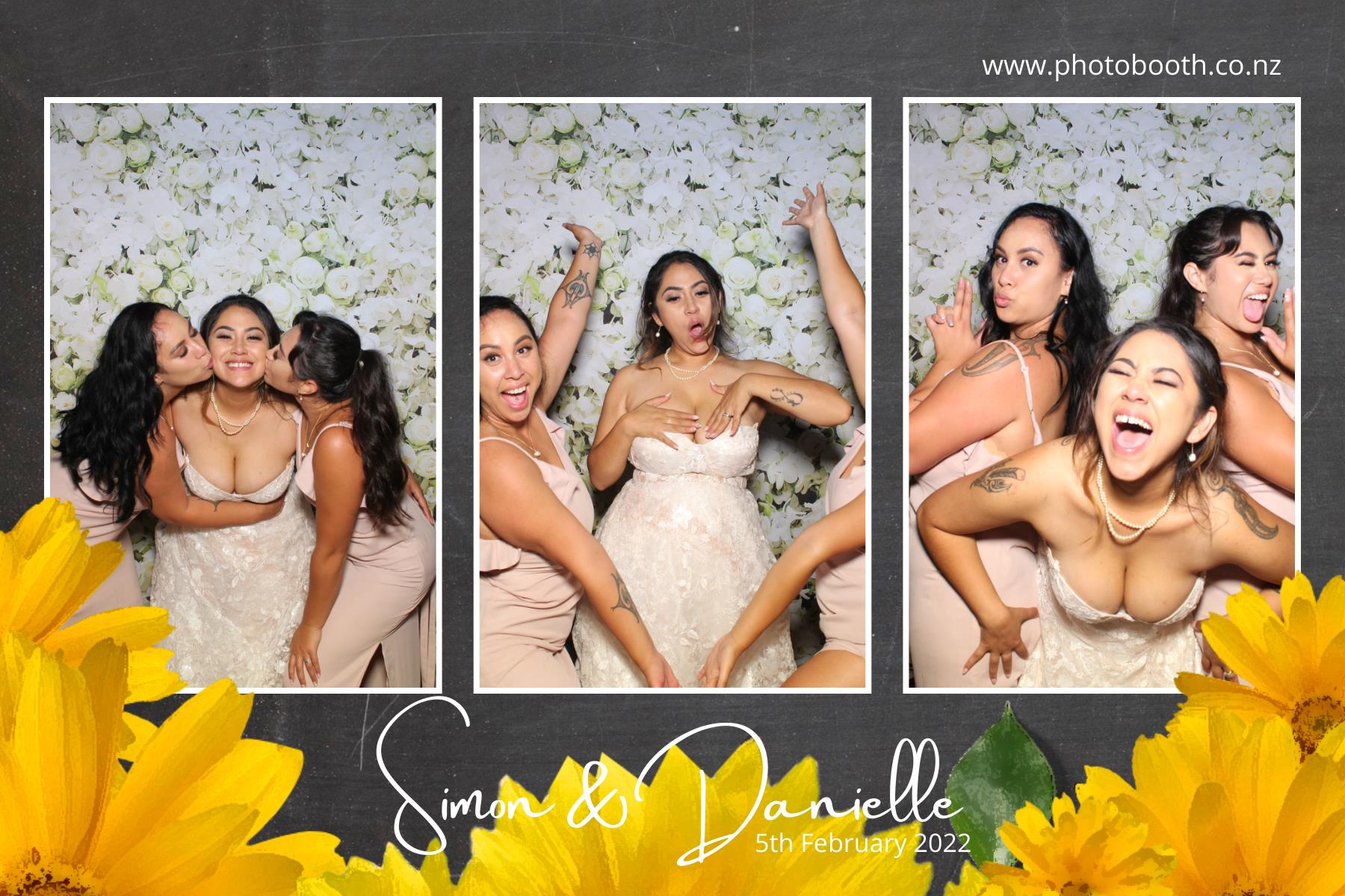 Simon & Danielle's Wedding | View more photos from the event at gallery.photobooth.co.nz/u/SelfieCentral/Simon-Danielles-Wedding