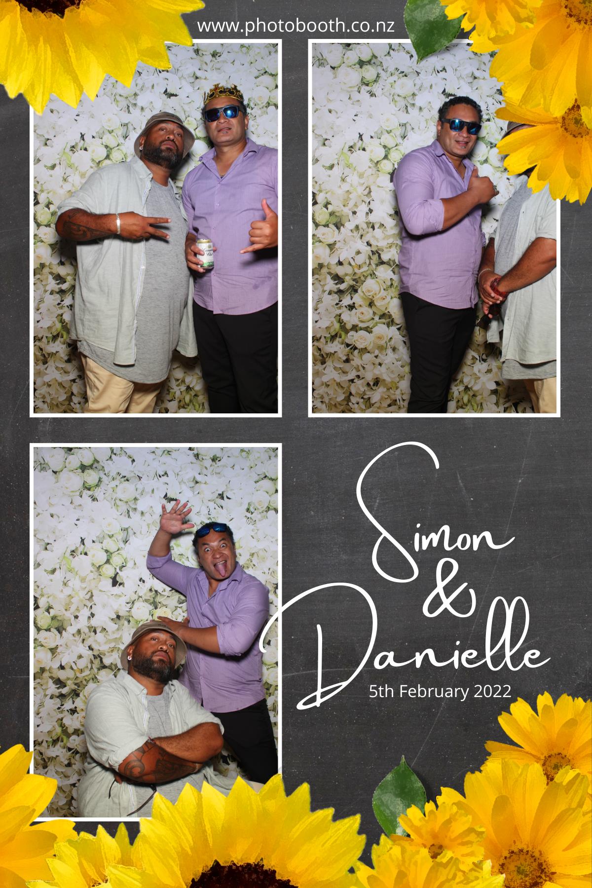 Simon & Danielle's Wedding | View more photos from the event at gallery.photobooth.co.nz/u/SelfieCentral/Simon-Danielles-Wedding