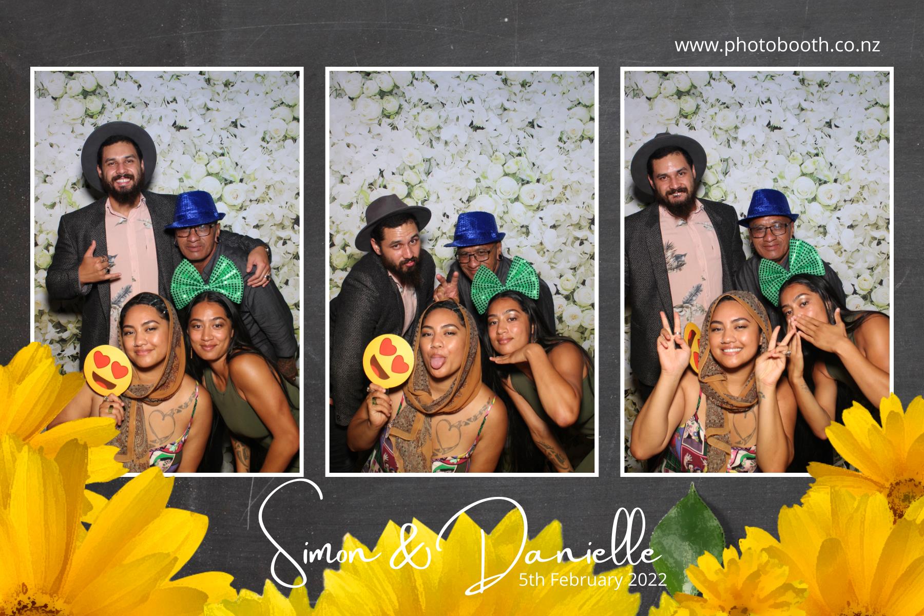 Simon & Danielle's Wedding | View more photos from the event at gallery.photobooth.co.nz/u/SelfieCentral/Simon-Danielles-Wedding