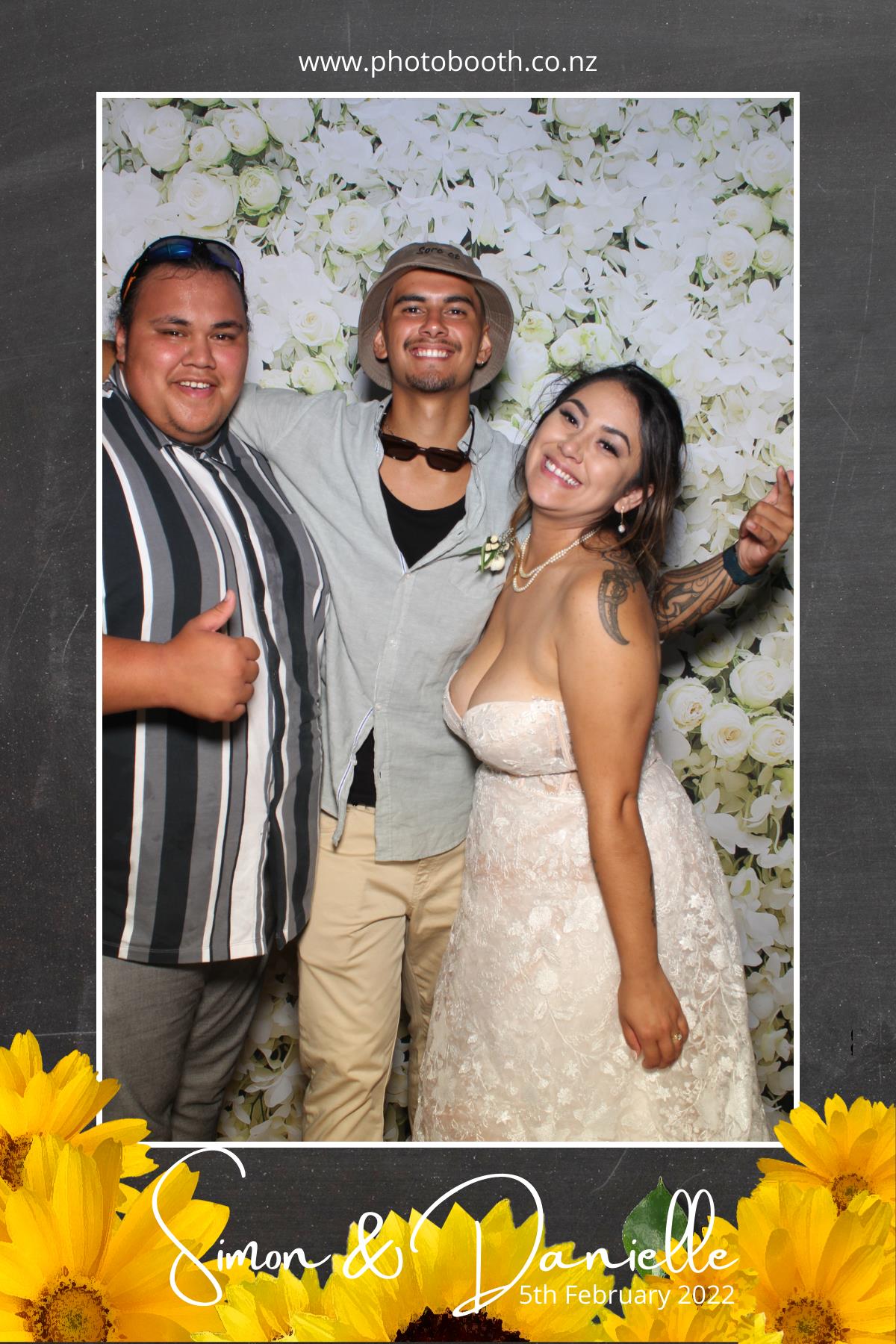 Simon & Danielle's Wedding | View more photos from the event at gallery.photobooth.co.nz/u/SelfieCentral/Simon-Danielles-Wedding