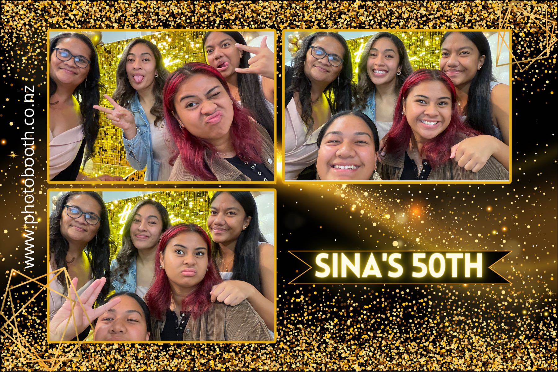 Sina's 50th | View more photos from the event at gallery.photobooth.co.nz/u/SelfieCentral/Sinas-50th
