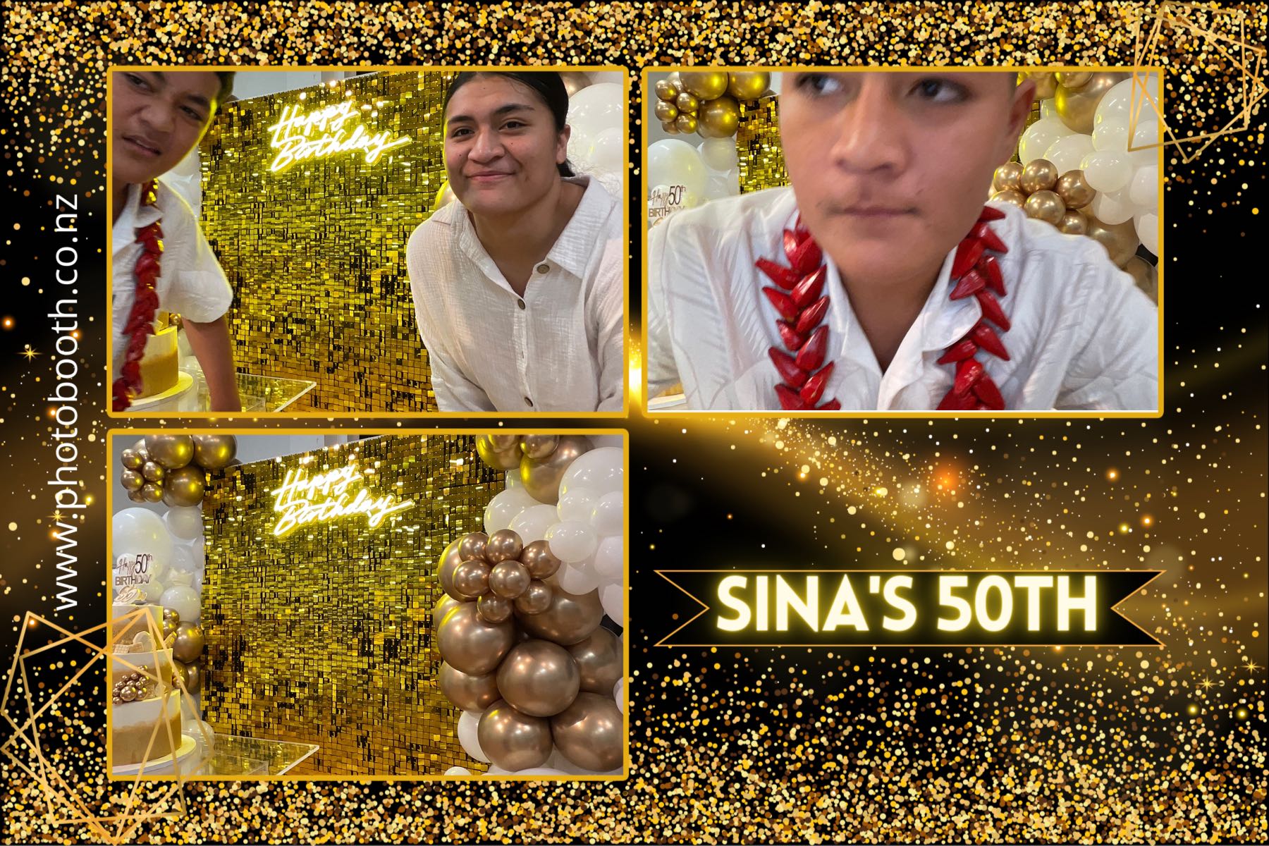 Sina's 50th | View more photos from the event at gallery.photobooth.co.nz/u/SelfieCentral/Sinas-50th